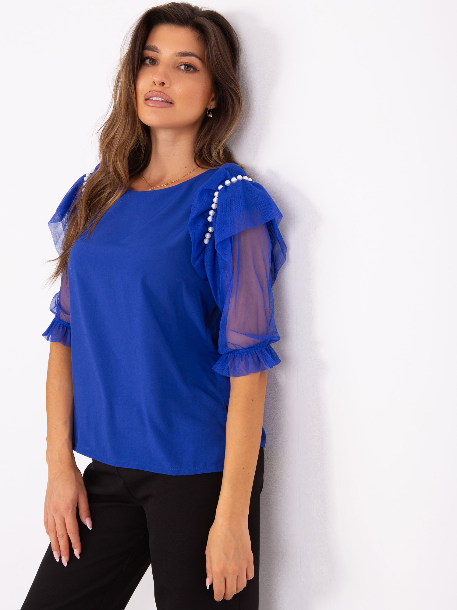 Blouse-LK-BZ-506682.26P-Cobalt