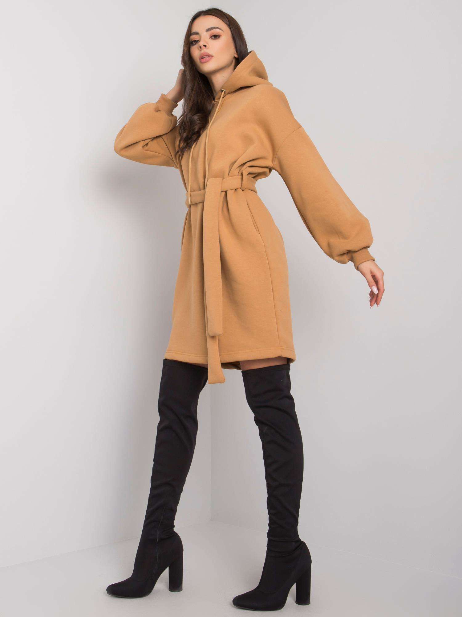 Dress-RV-SK-7253.13-camel