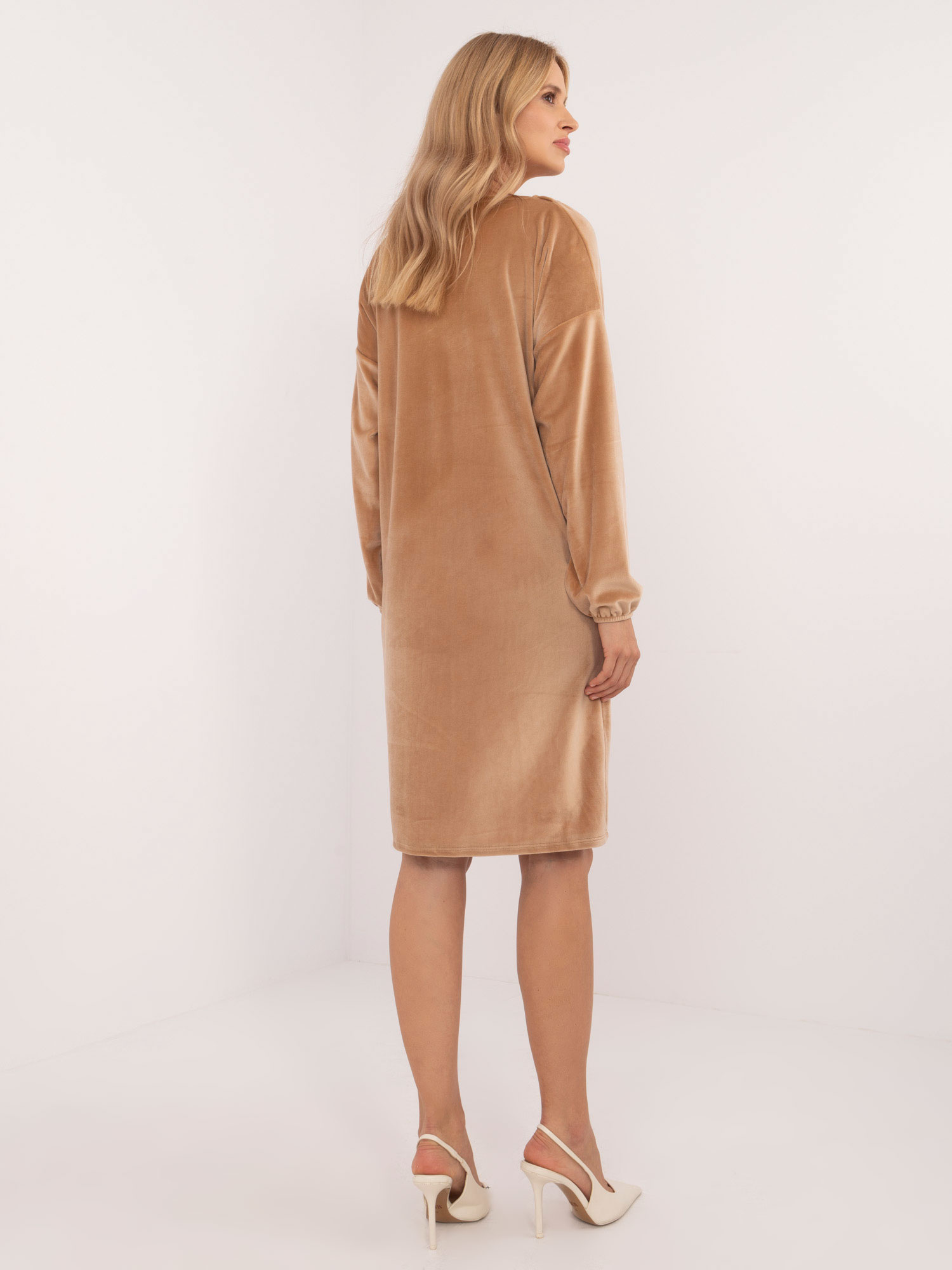 Dress-DHJ-SK-19890.86P-camel