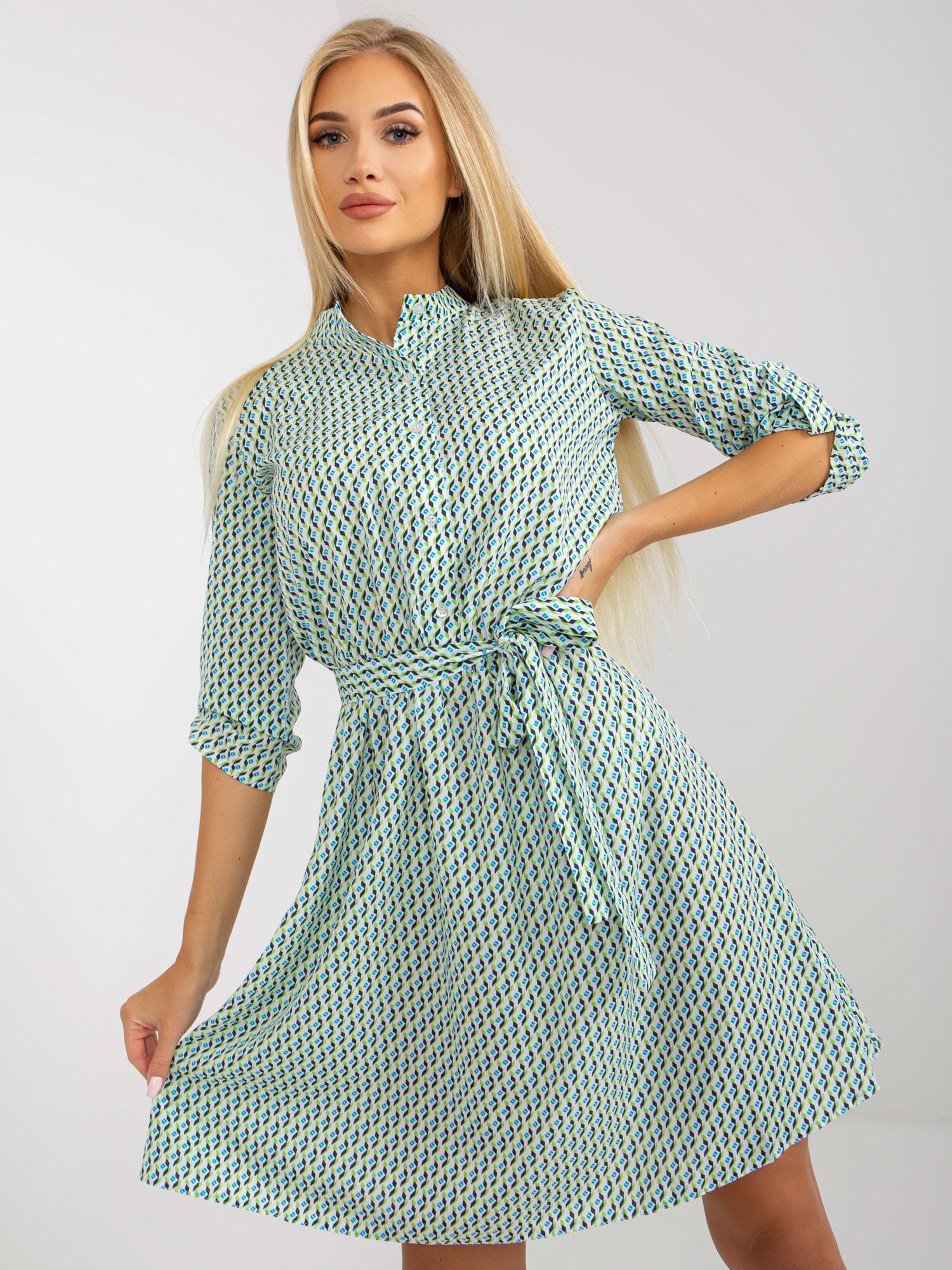 Dress-LK-SK-508938.28X-white-green