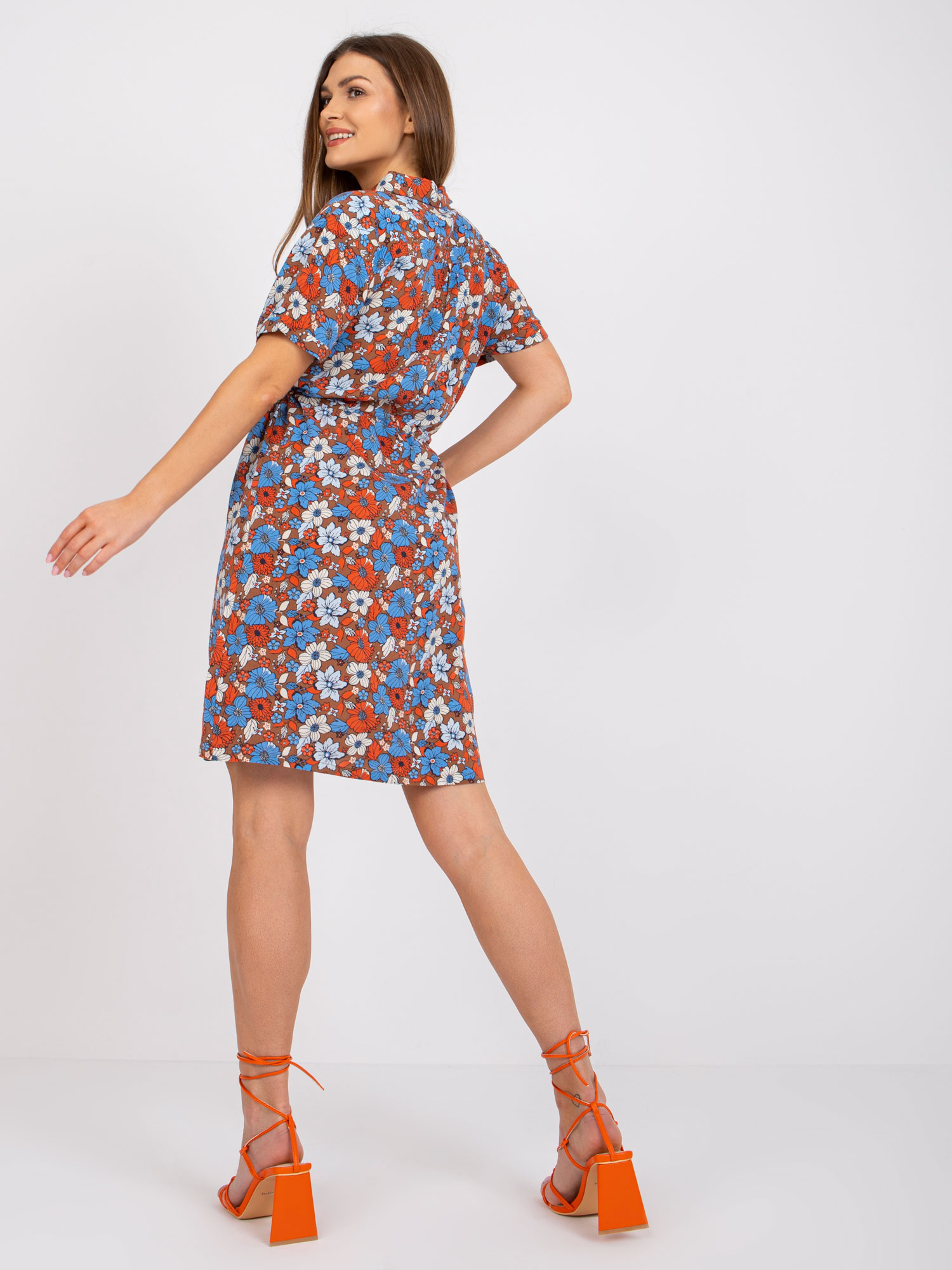 Dress-D73781M30312A-brown