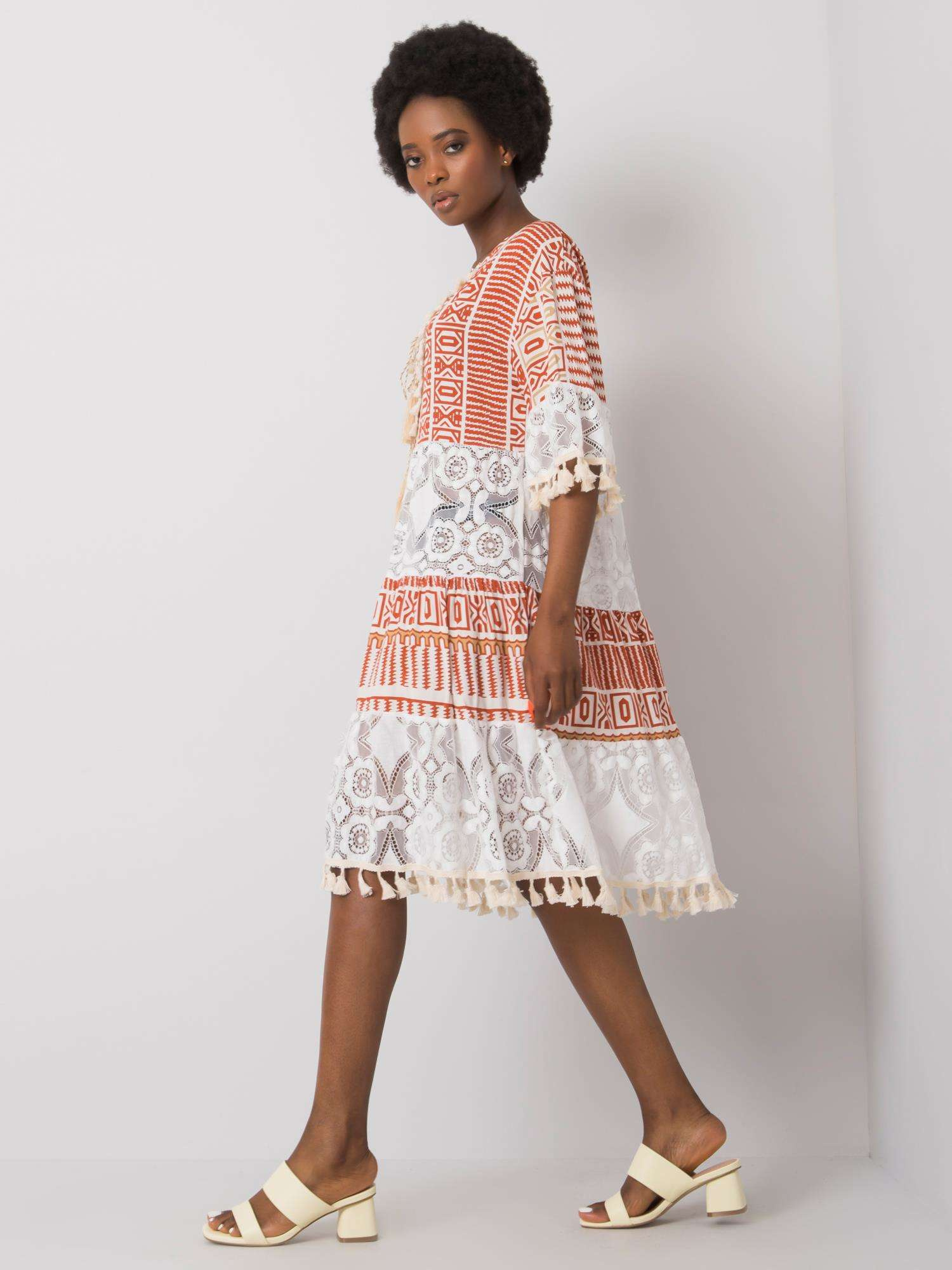 Dress-DHJ-SK-13567.41P-dark orange