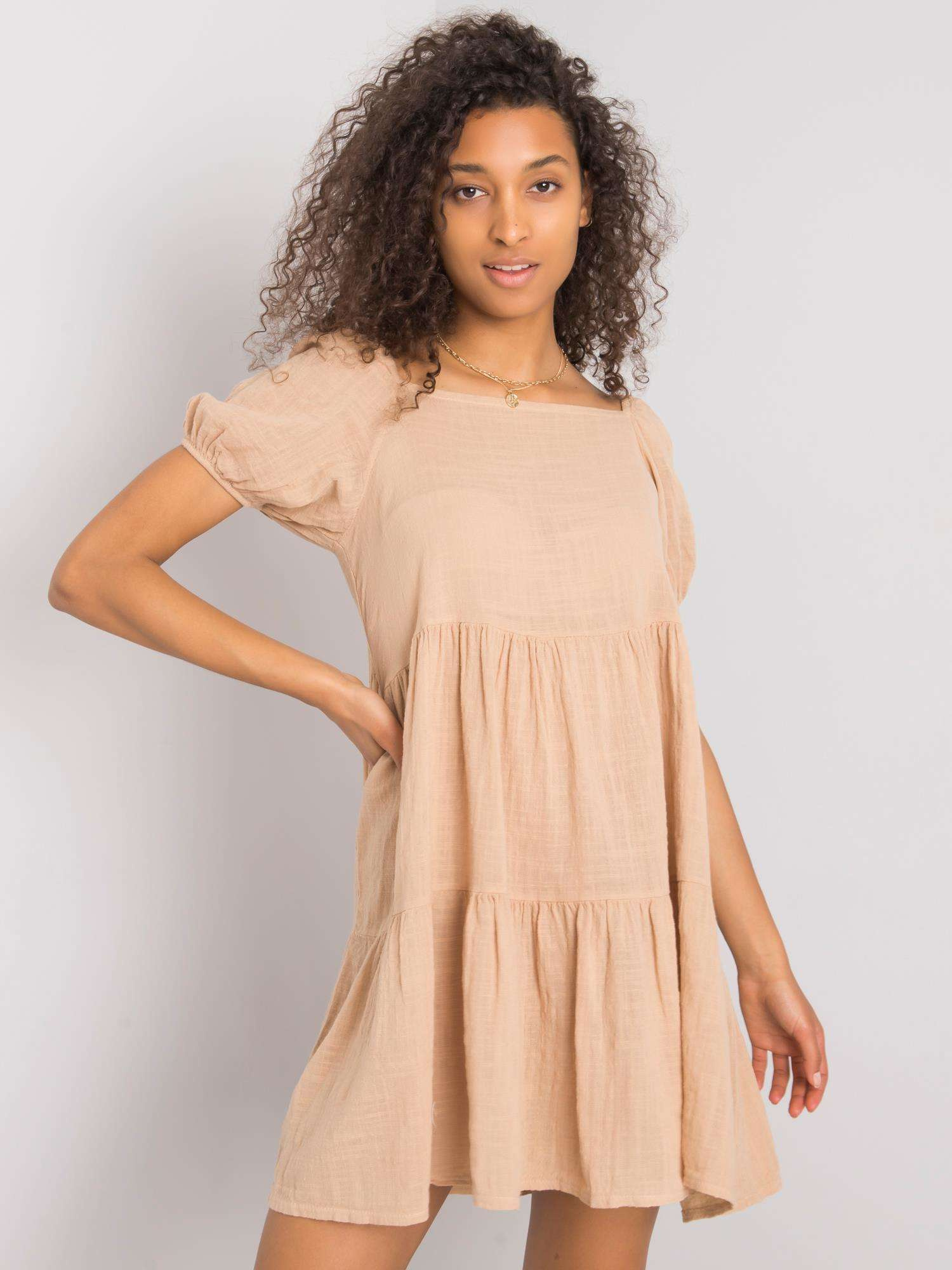 Dress-TW-SK-BI-26460.28P-beige