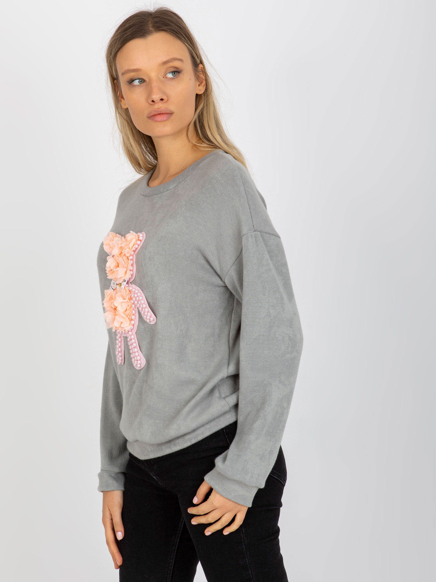 Blouse-LK-BZ-509067.15-grey
