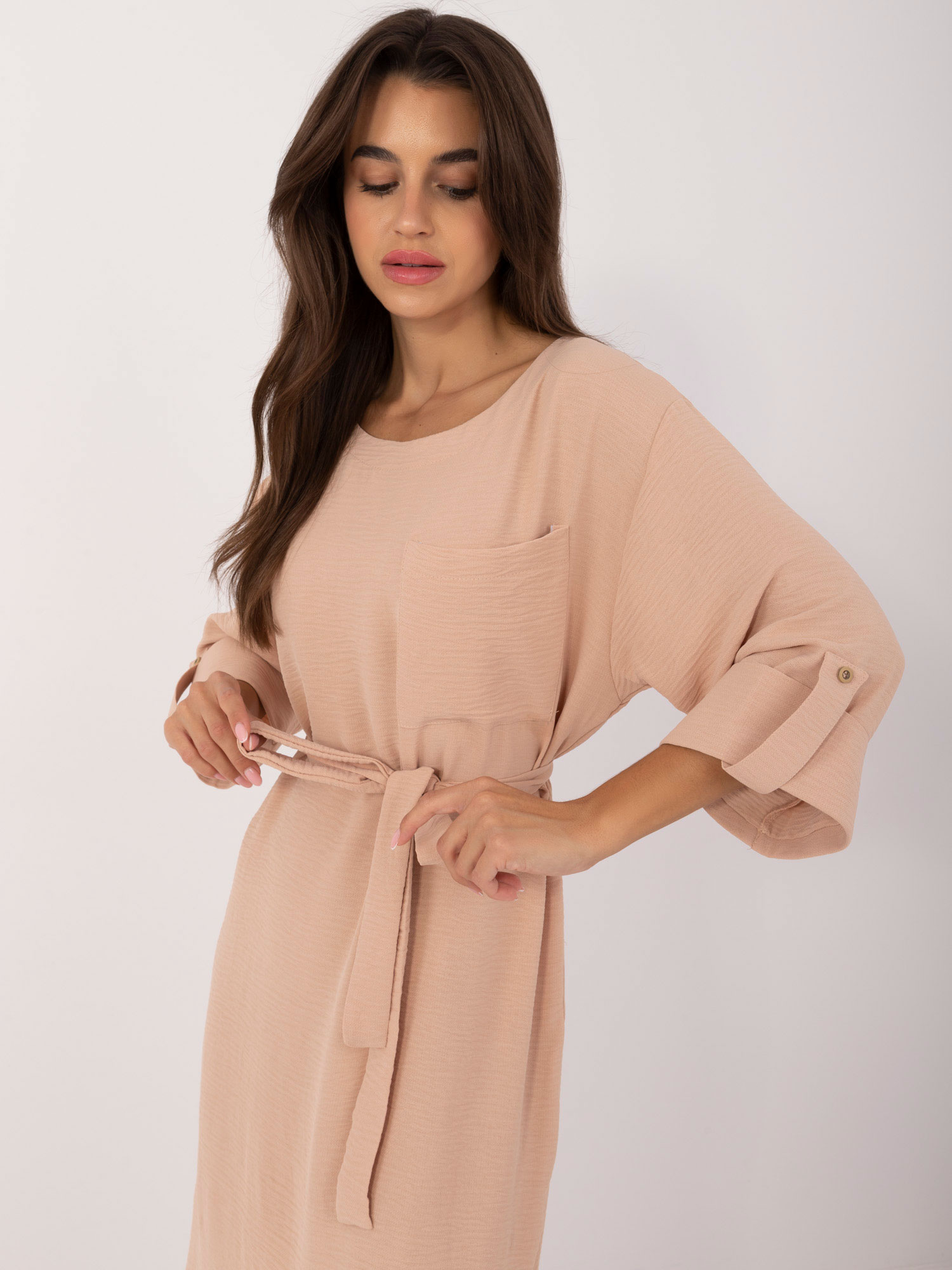 Dress-LK-SK-509694.61-camel