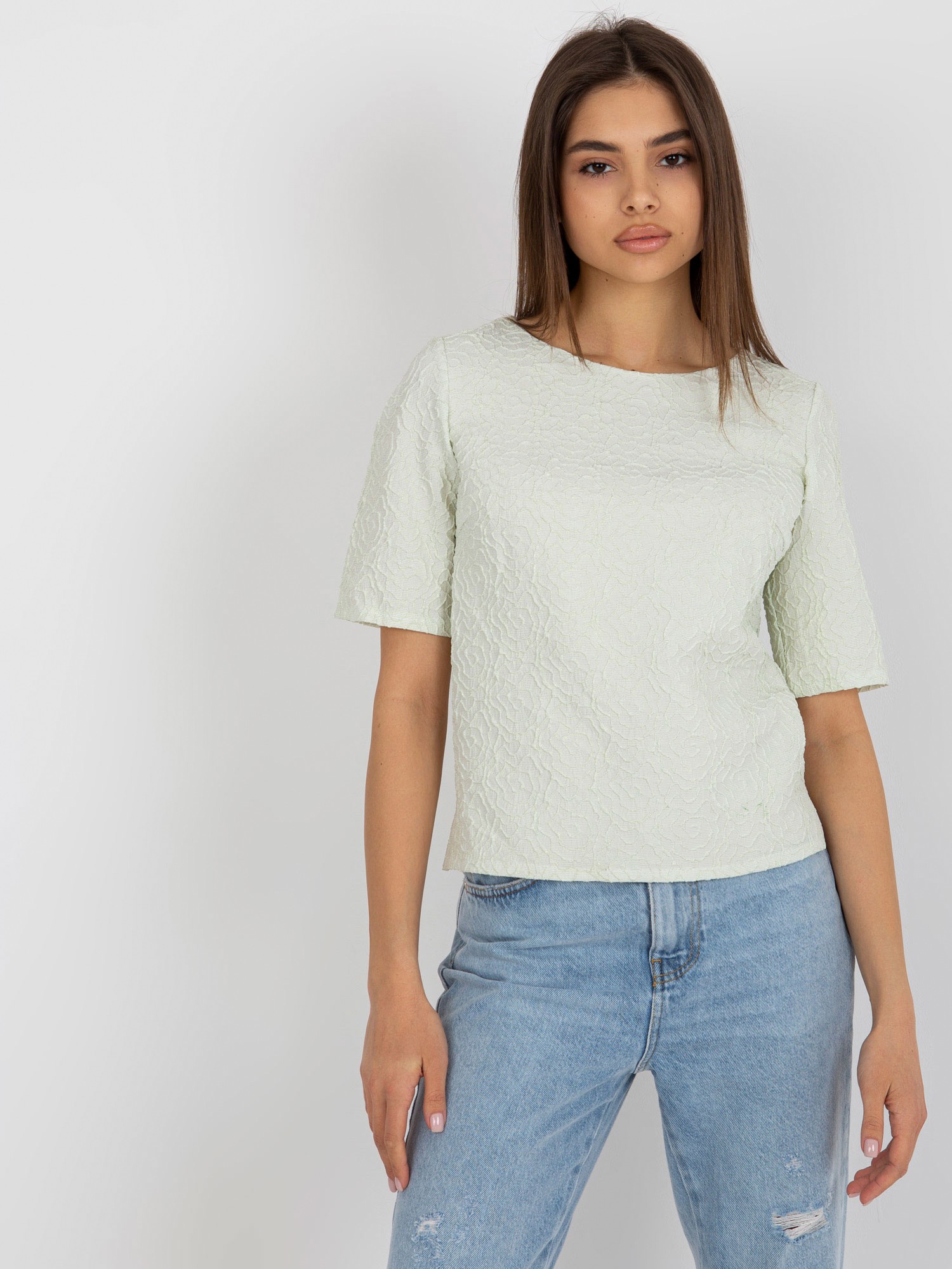 Blouse-LK-BZ-505865.43P-light green