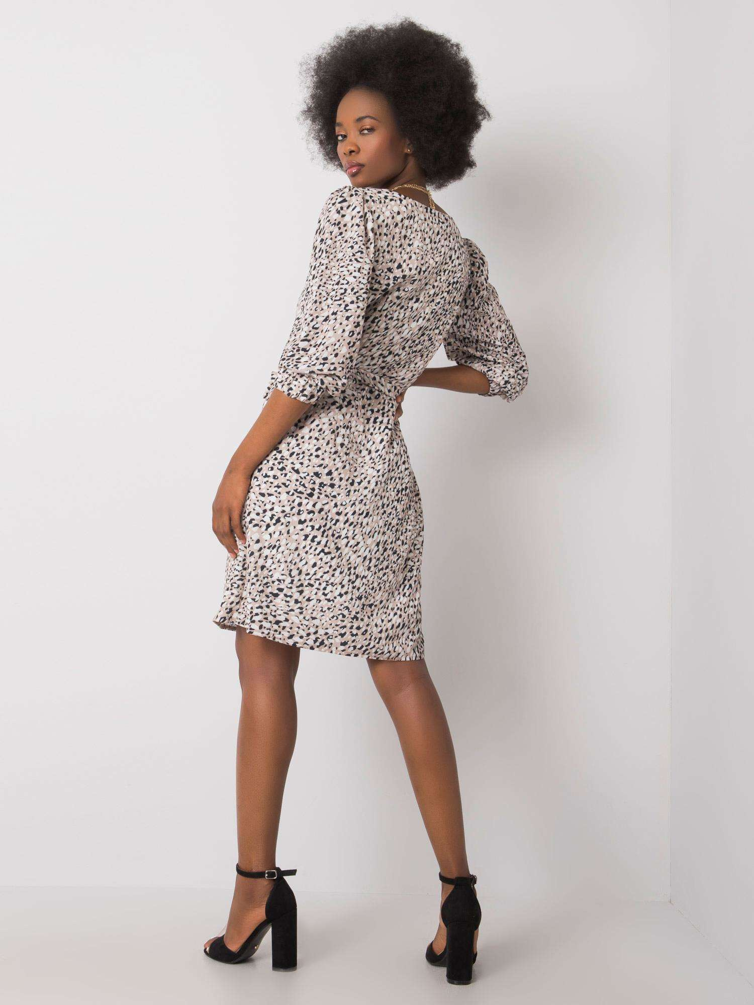 Dress-LK-SK-508079.47P-black-beige