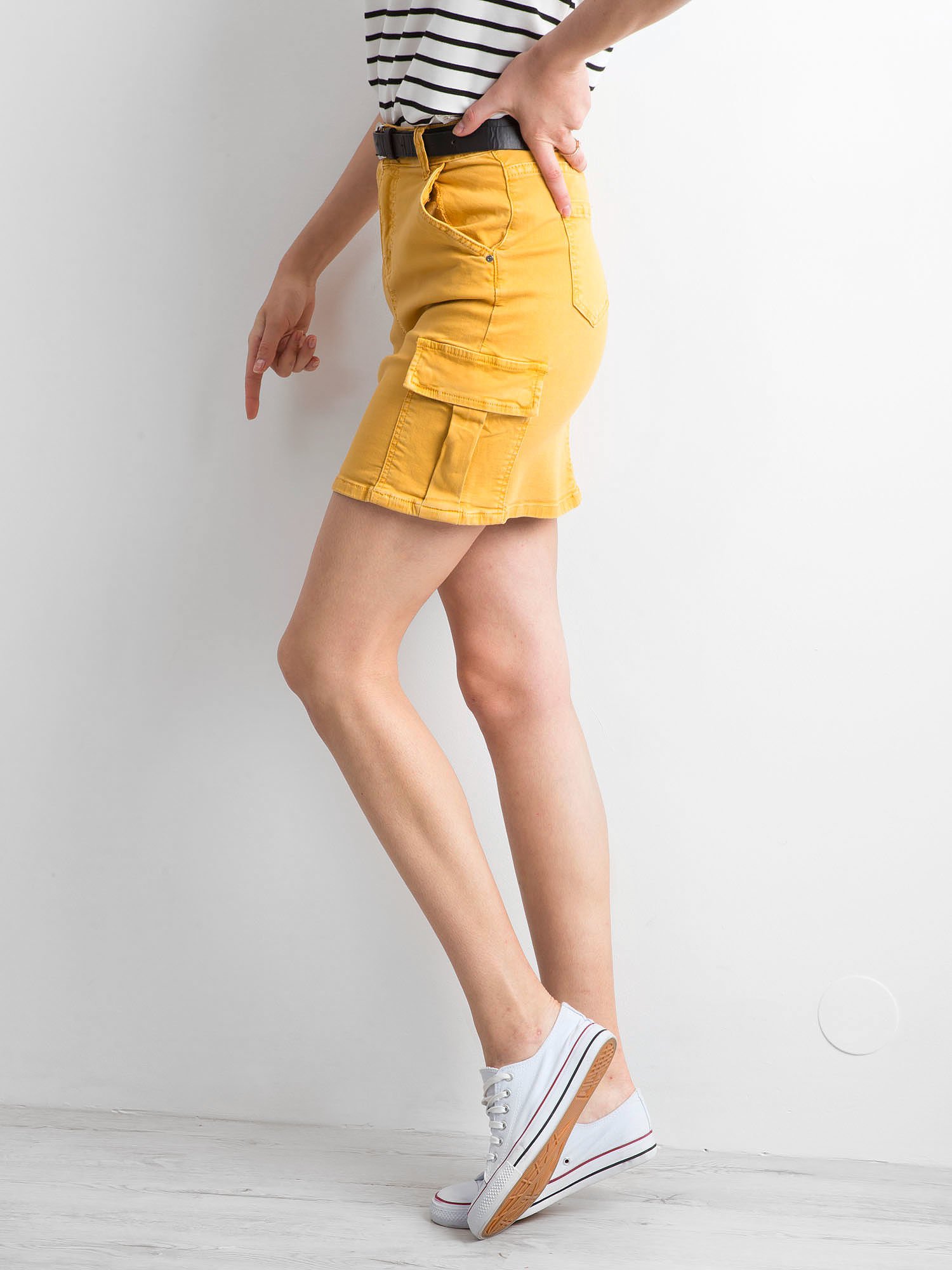 Skirt-JMP-SN-ZB165-10.67P-Dark Yellow