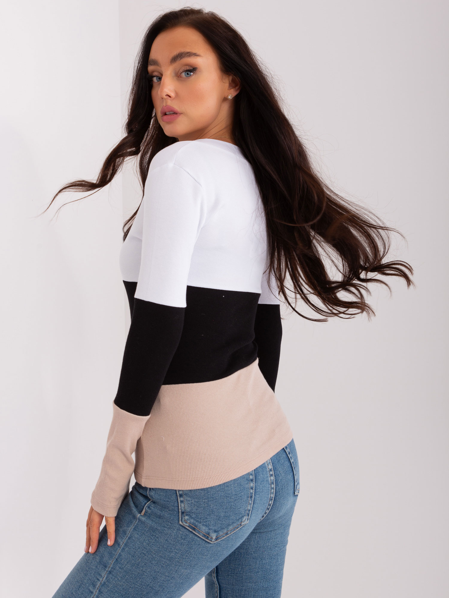 Blouse-RV-BZ-8431-1.14P-black-beige