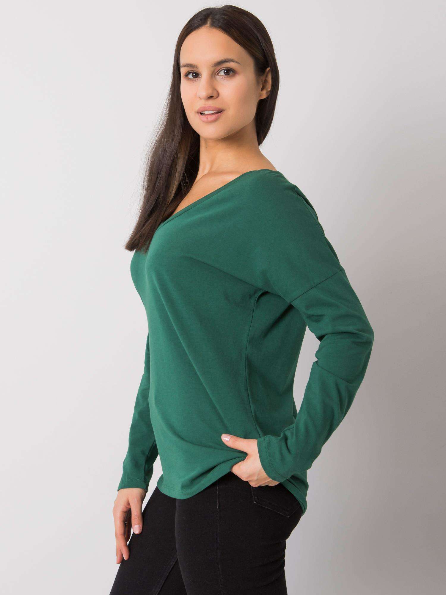 Blouse-RV-BZ-7315.39X-dark green