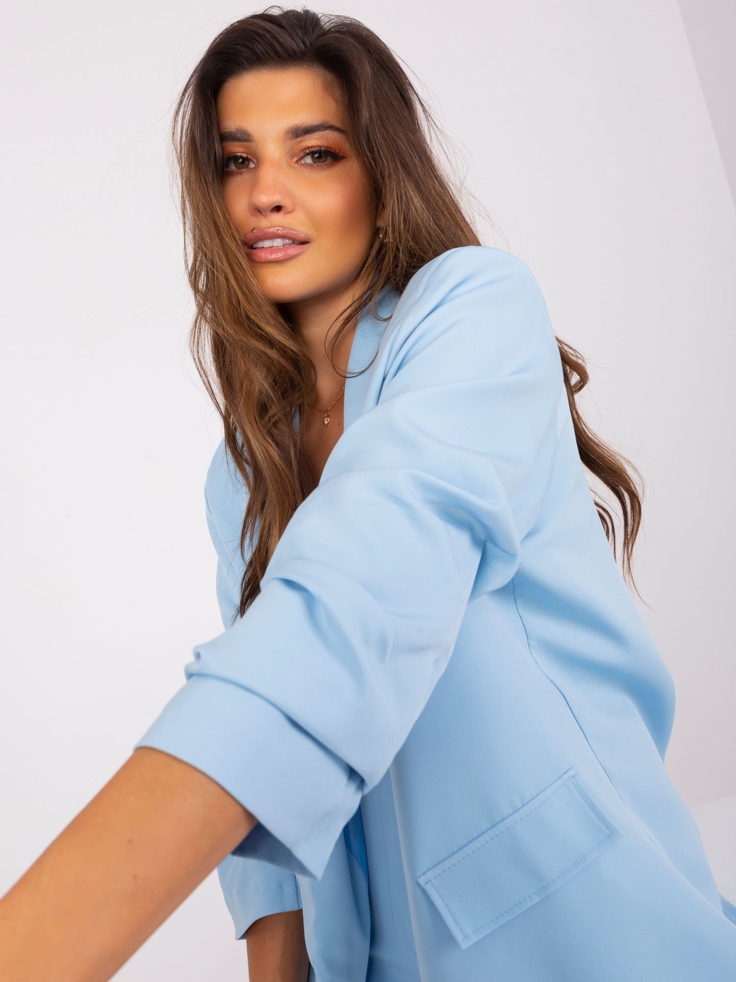 Blazer-LK-MA-509034.85-Light Blue