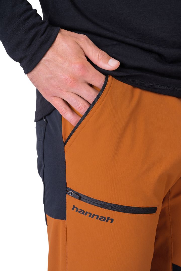 Men's outdoor pants Hannah TORG cinnamon stick/anthracite
