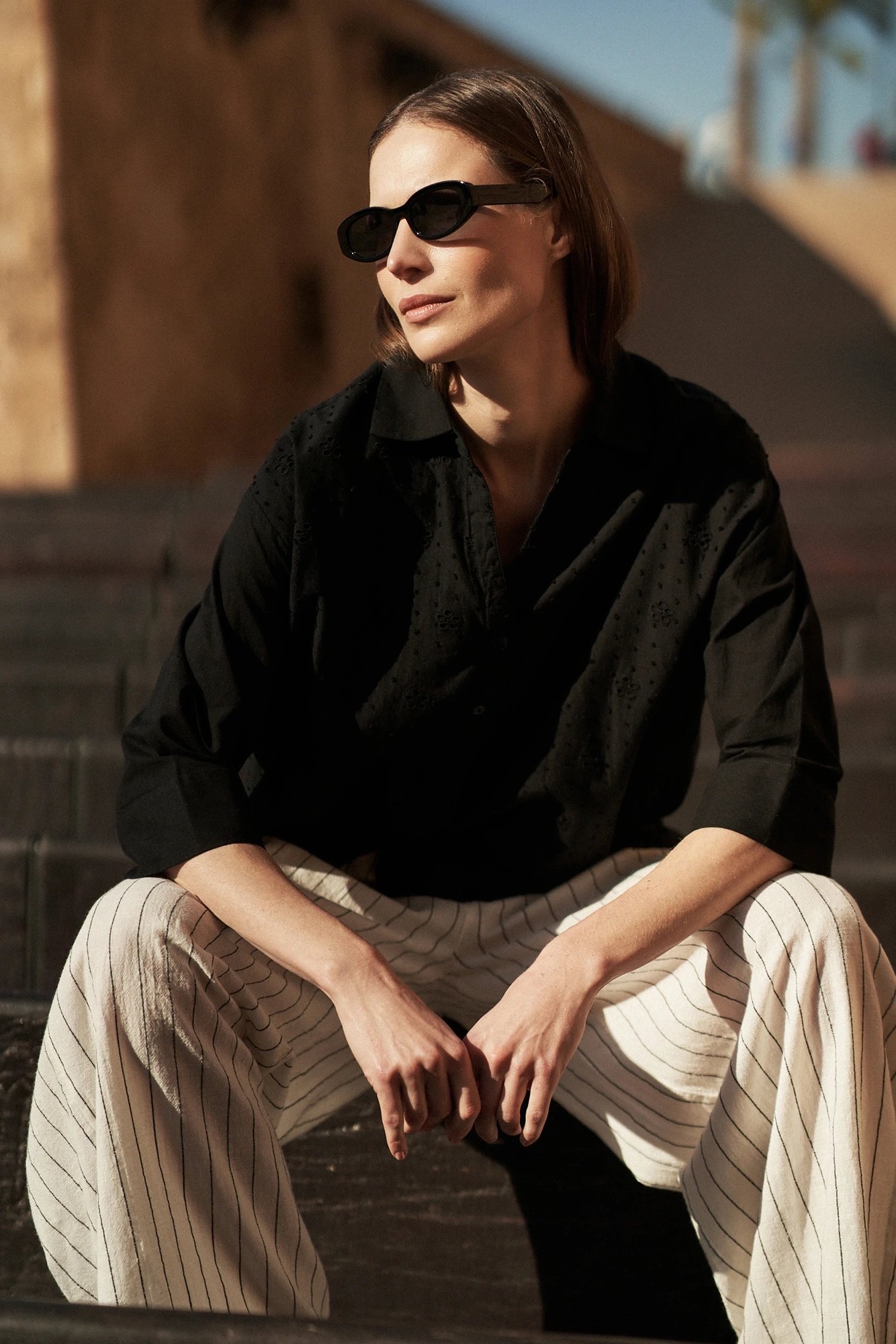 Women's shirt MOODO - black