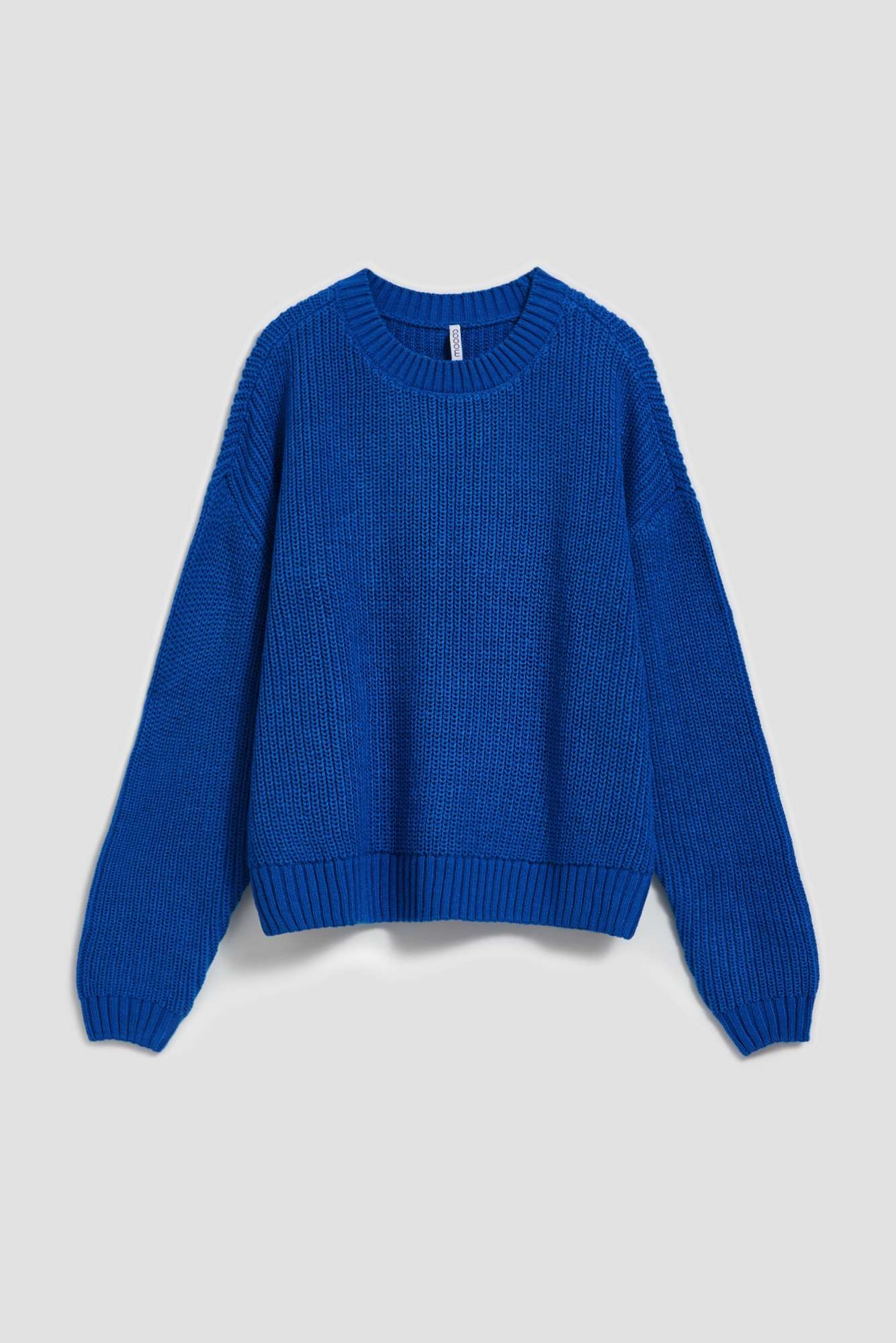 Marisse Azure Round Neck Sweater