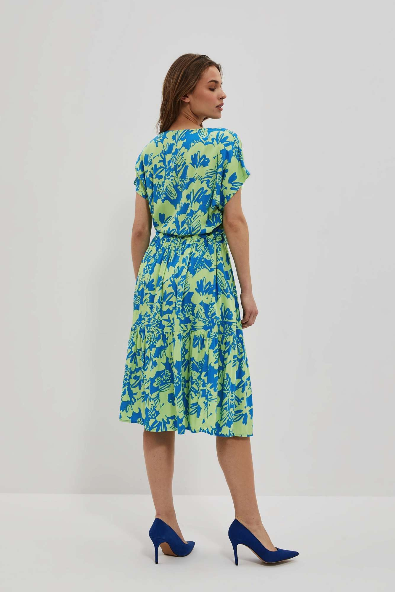 Marisse Women's Dress L-Su-4039 Fresh Blue