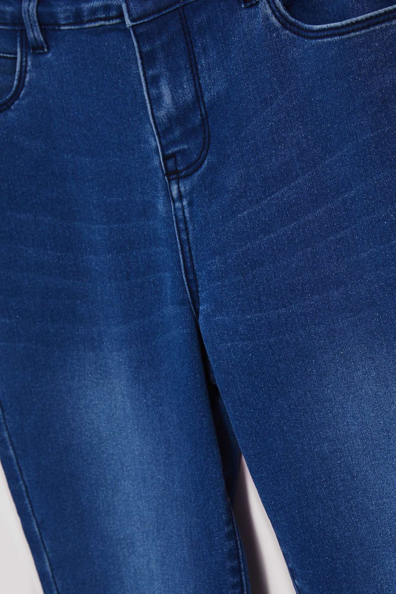 WOMEN'S JEANS L-JE-4014 D.Blue