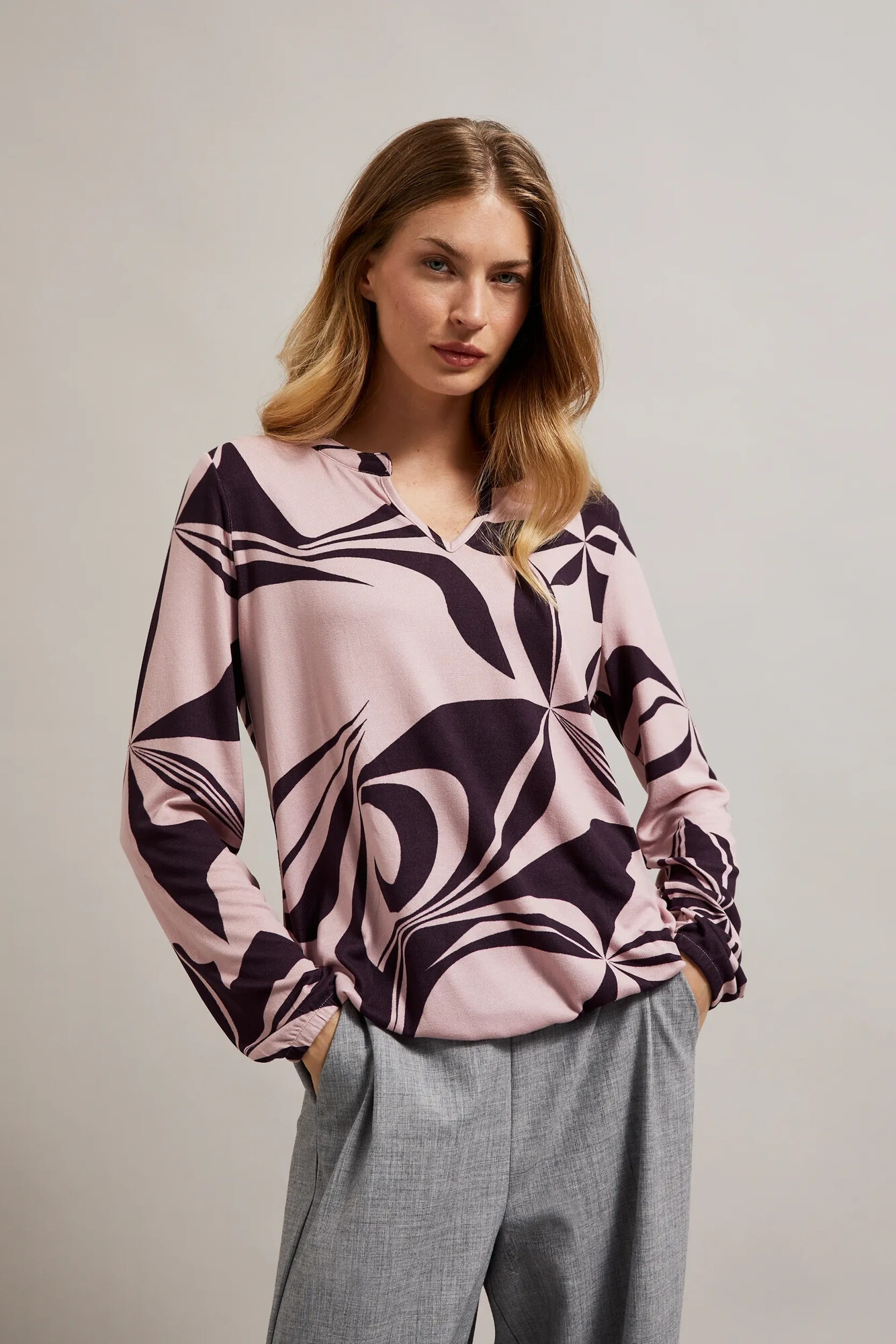 Marisse Womens Sweater Z-Sw-4548 Pink