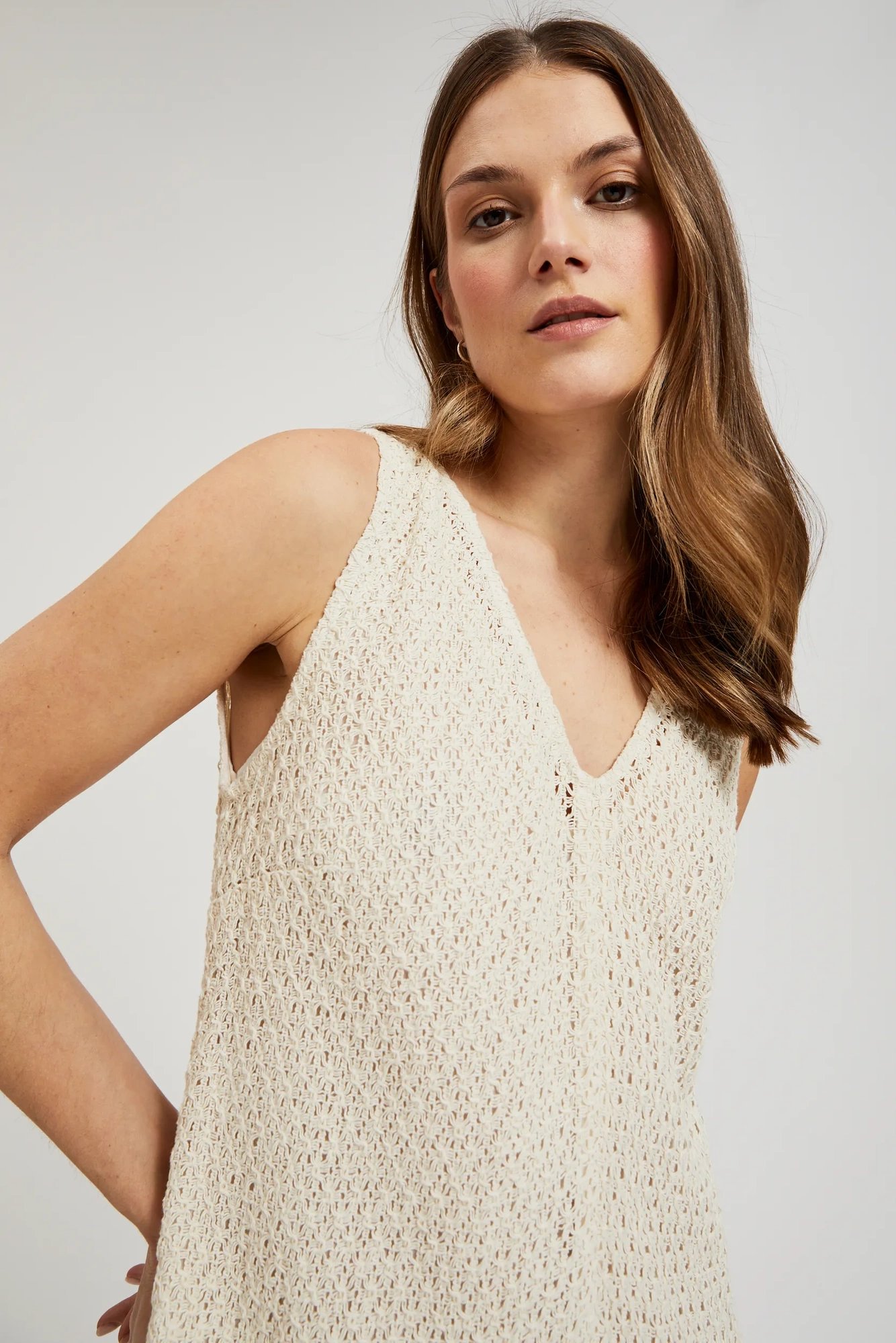 Marisse Women's Dress L-Su-4344 L.Beige