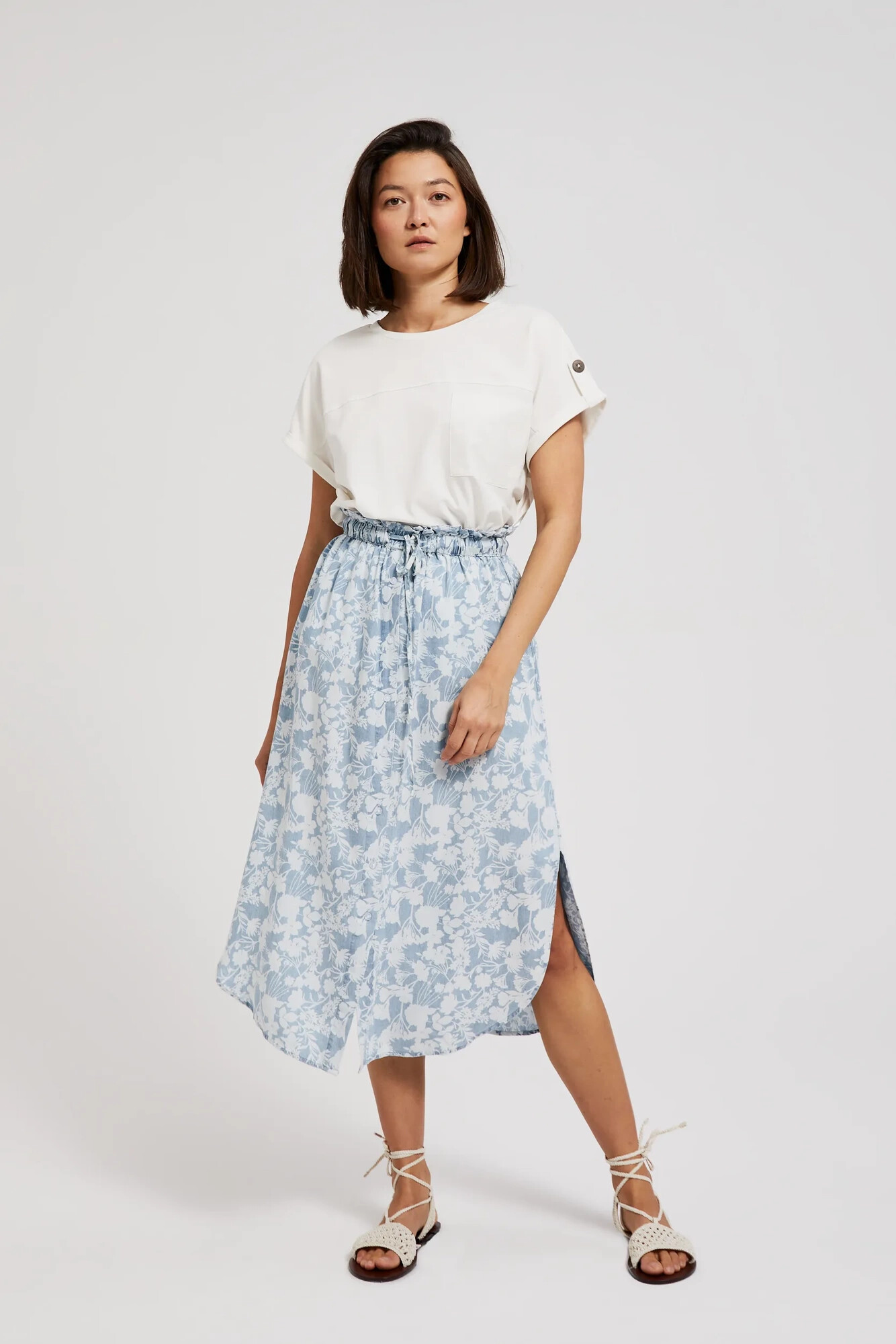 Marisse Women&#039;s Skirt L-Sc-4316 L.Blue