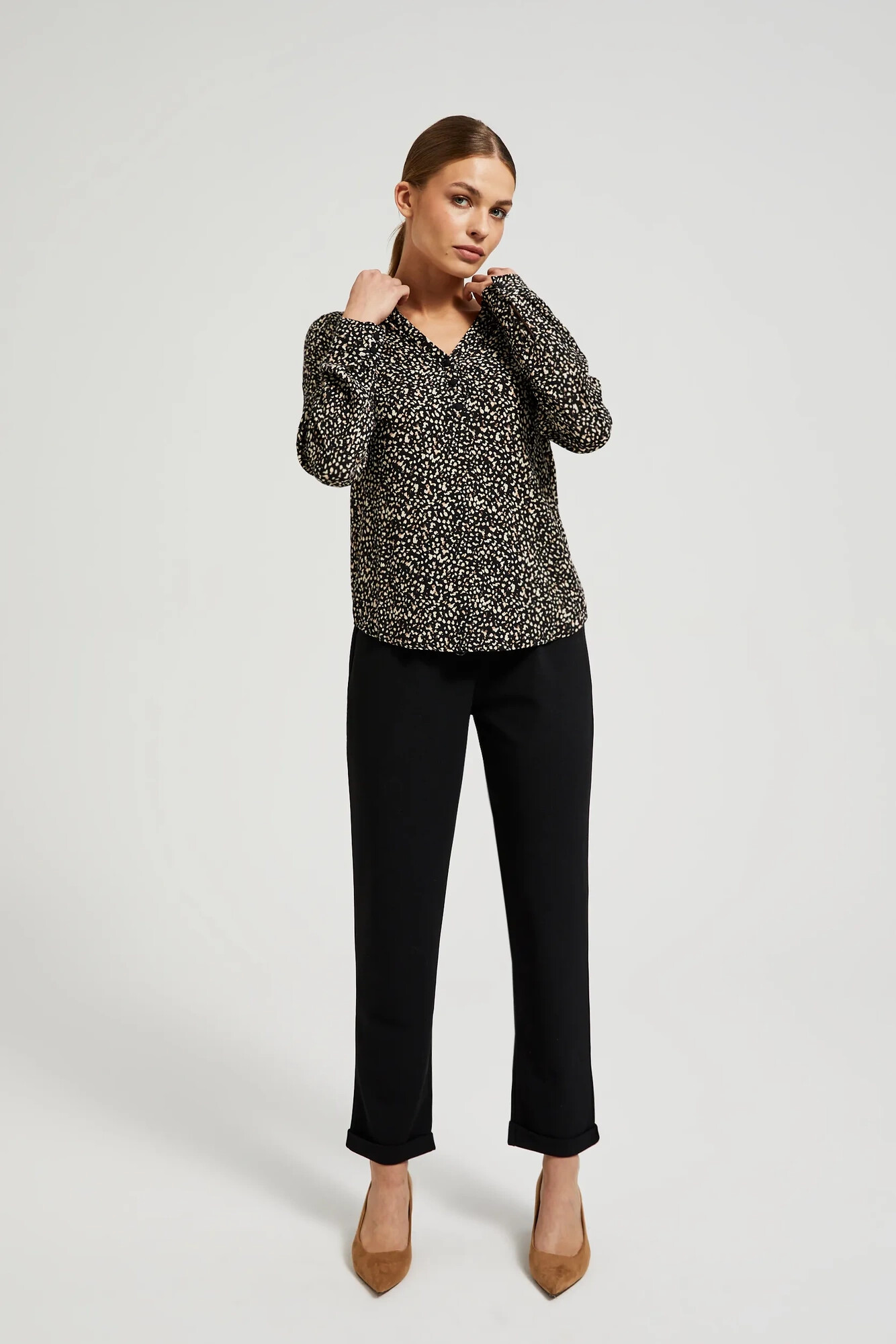 Marisse Women's Shirt Z-Ko-4509 Black