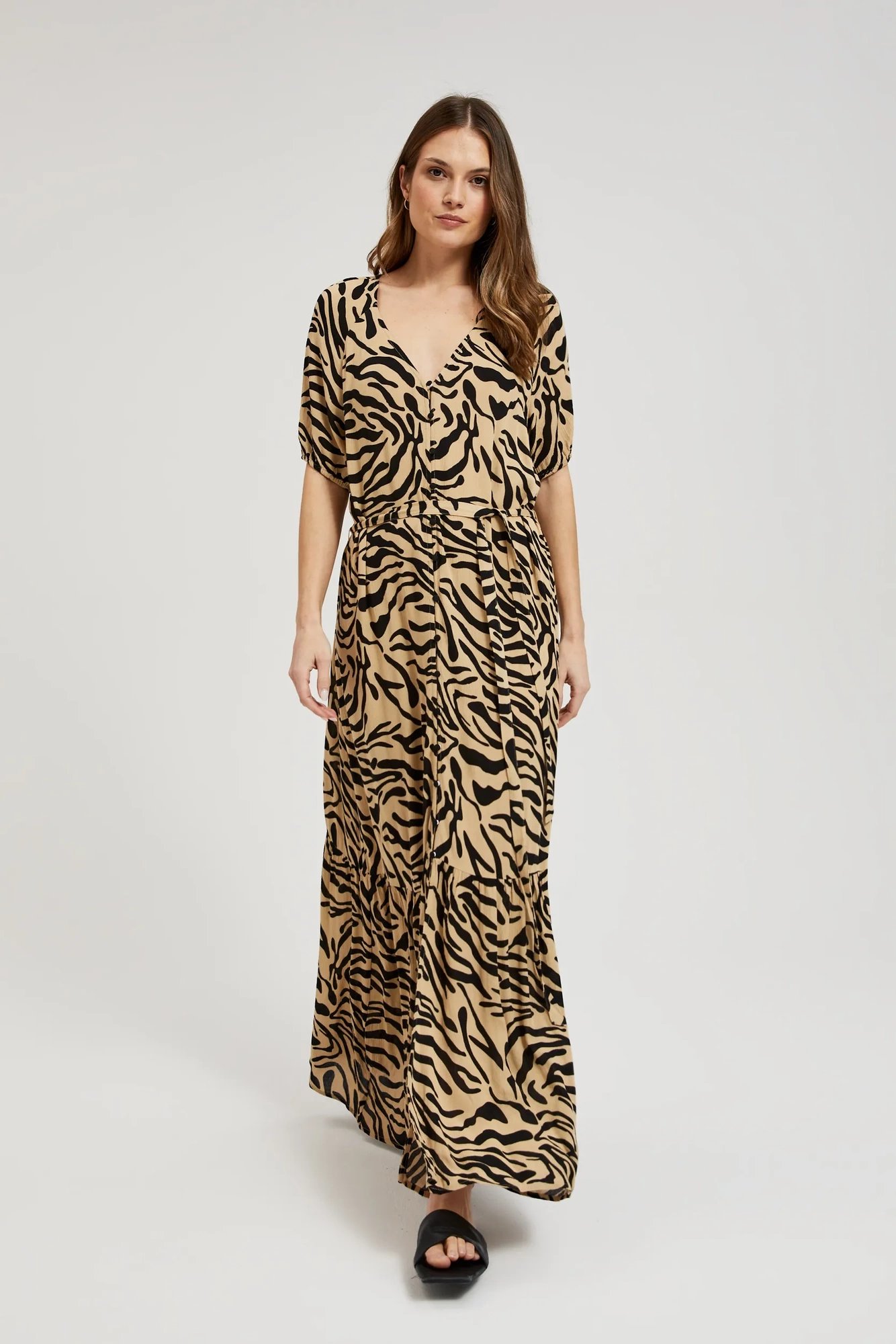 Marisse Women's Dress L-Su-4325 Beige