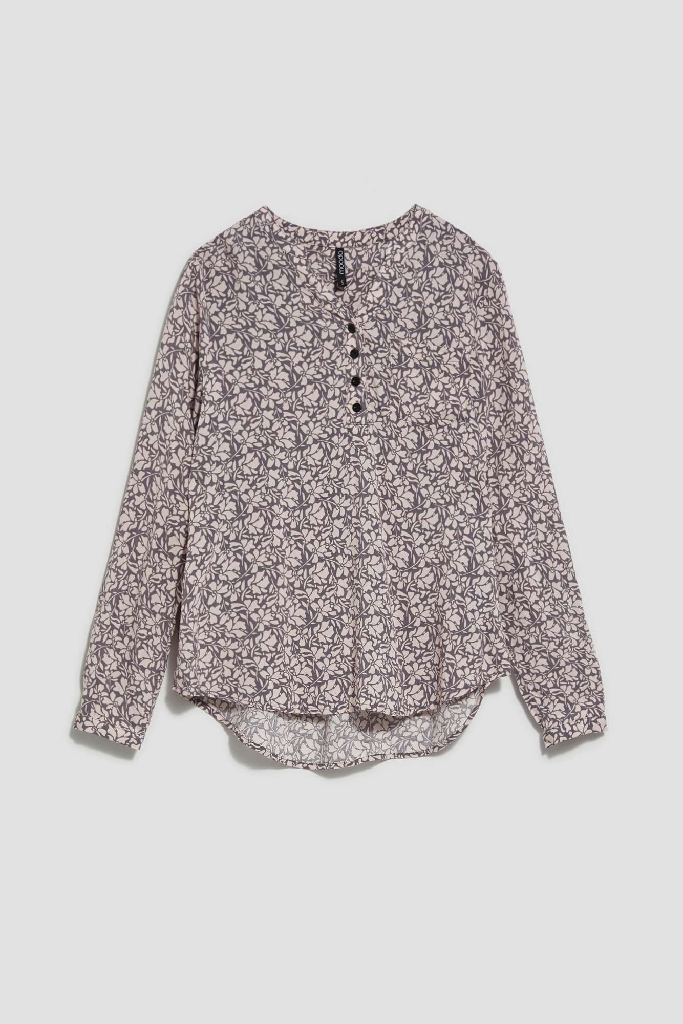Floral print blouse