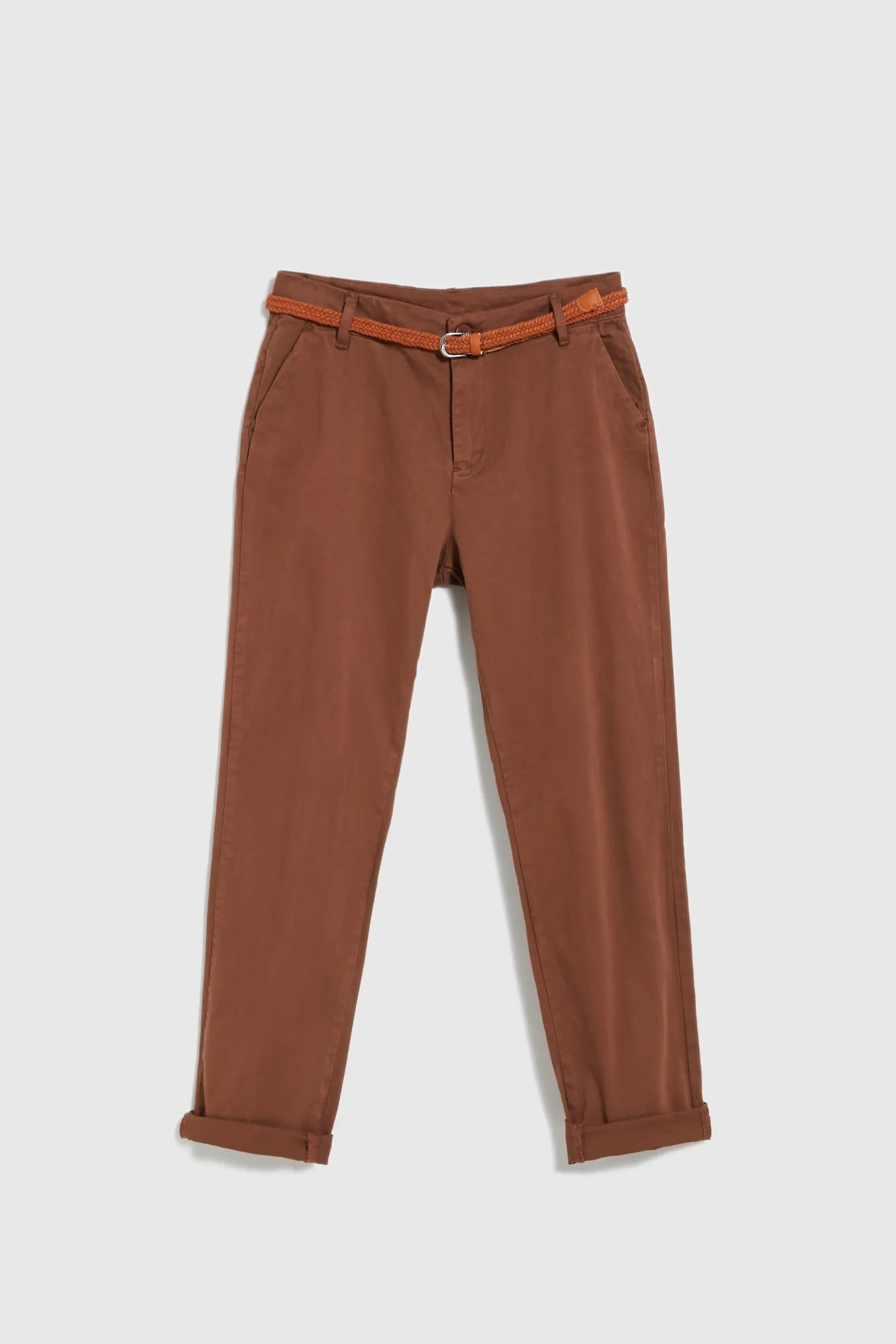 Women's trousers MOODO - brown