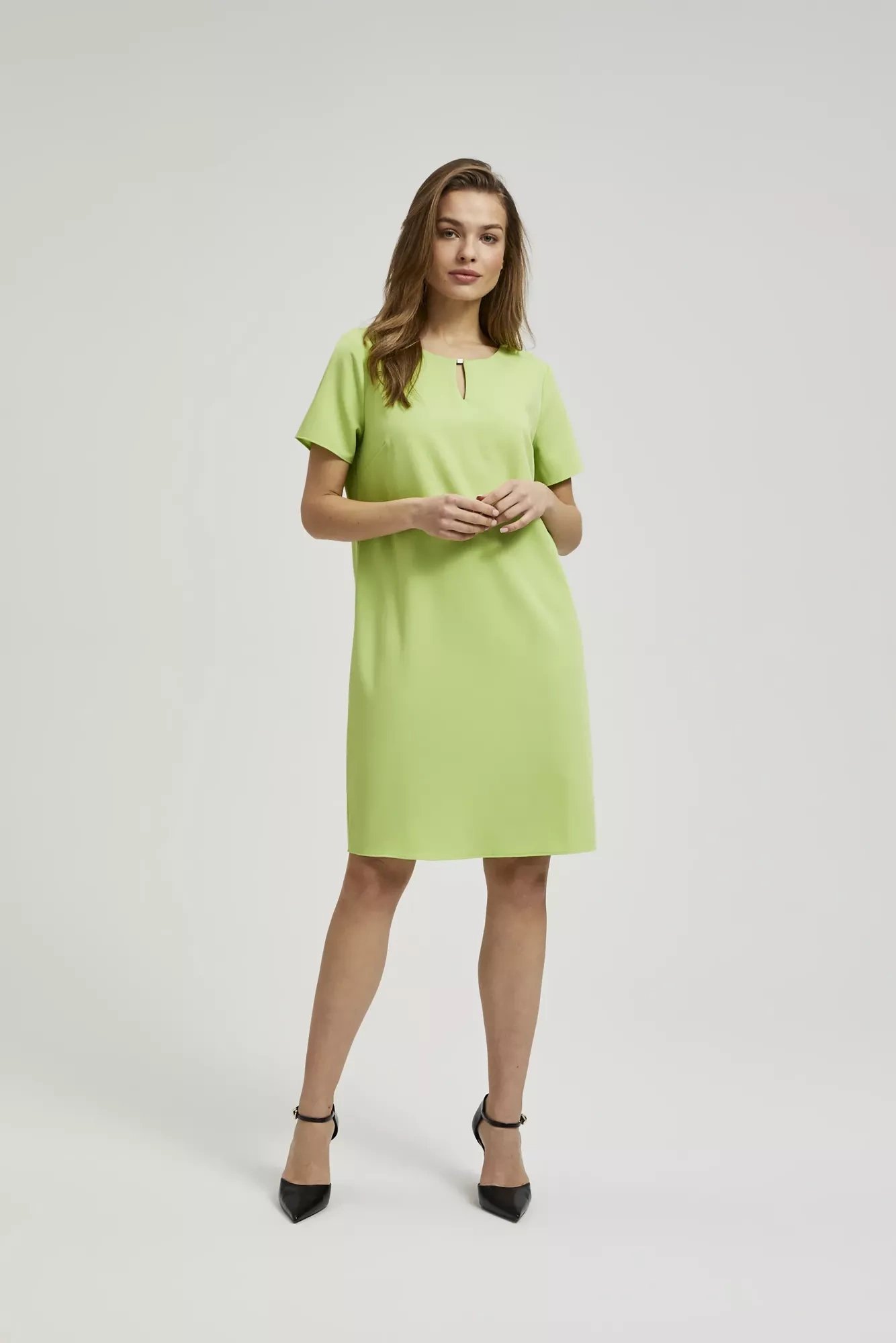 Marisse Women's Dress L-Su-4318 Green