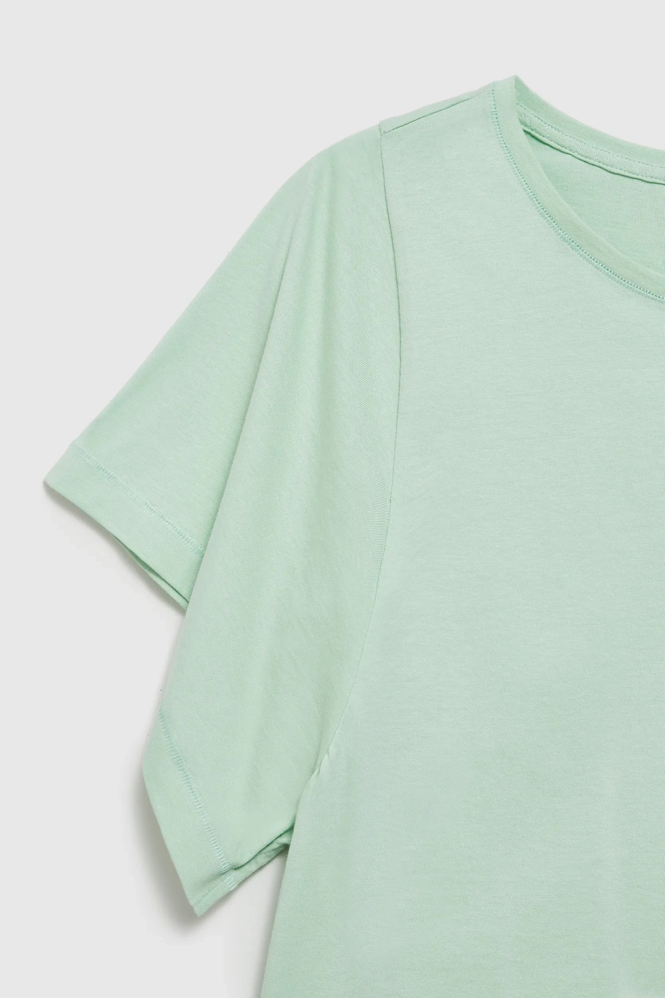 Women's blouse MOODO with wide sleeves - mint