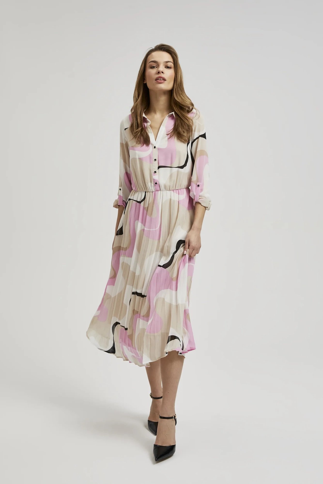 Marisse Women's Dress L-Su-4311 L.Beige