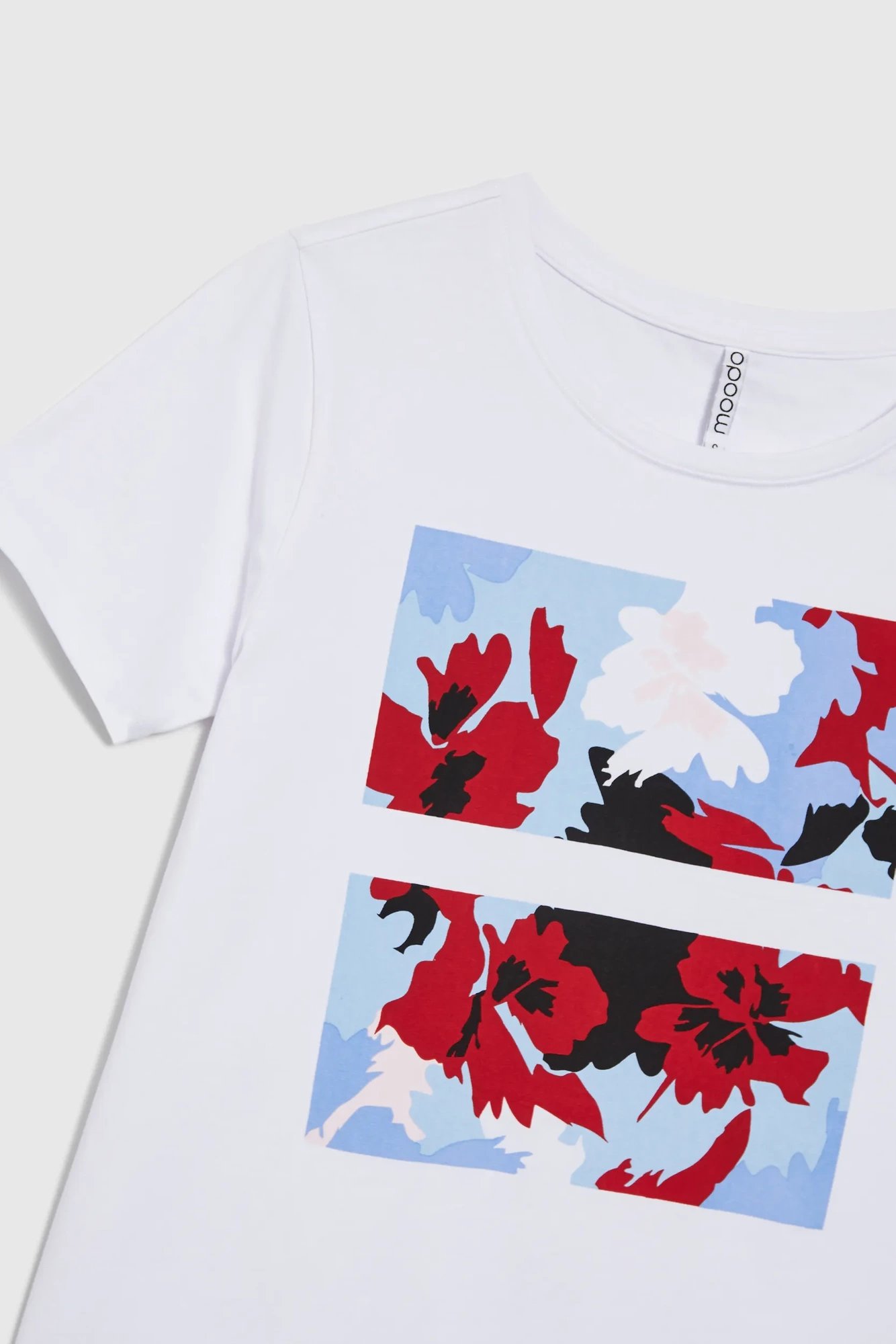 Marisse Women's T-Shirt L-Ts-4628 White