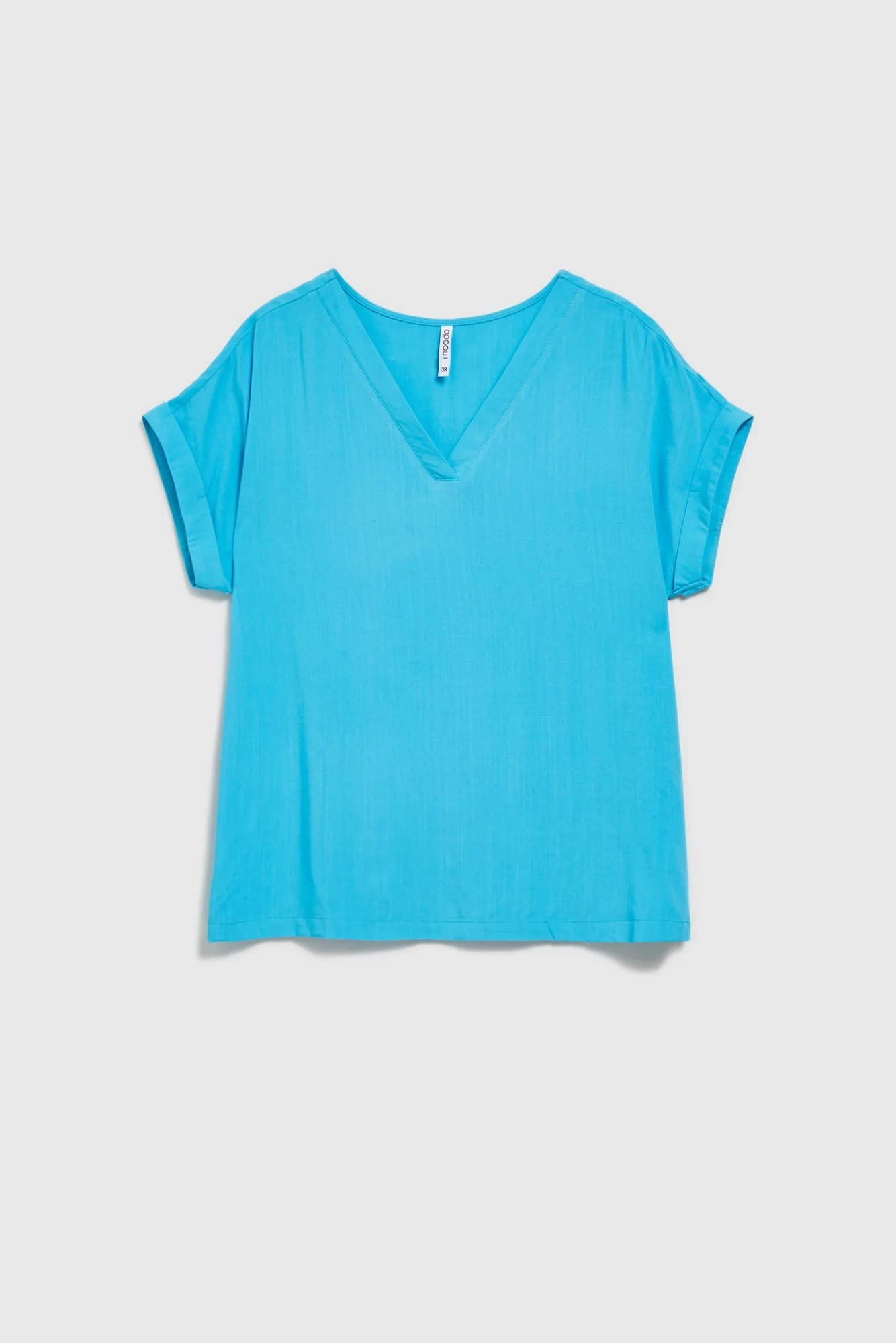 Marisse Women&#039;s Shirt L-Ko-4367 Turquoise
