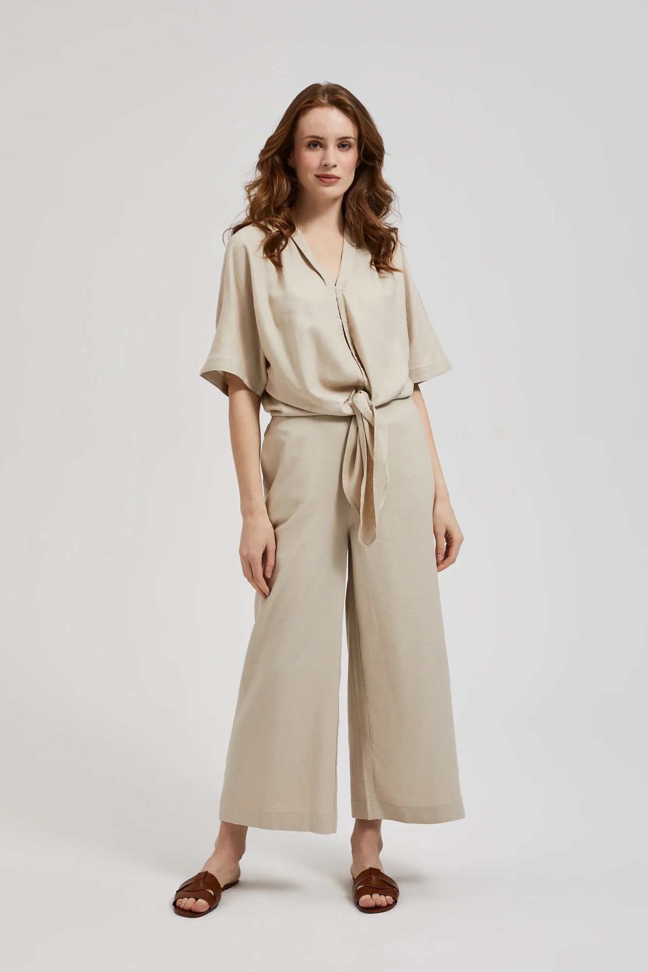 Women's shirt MOODO - light beige