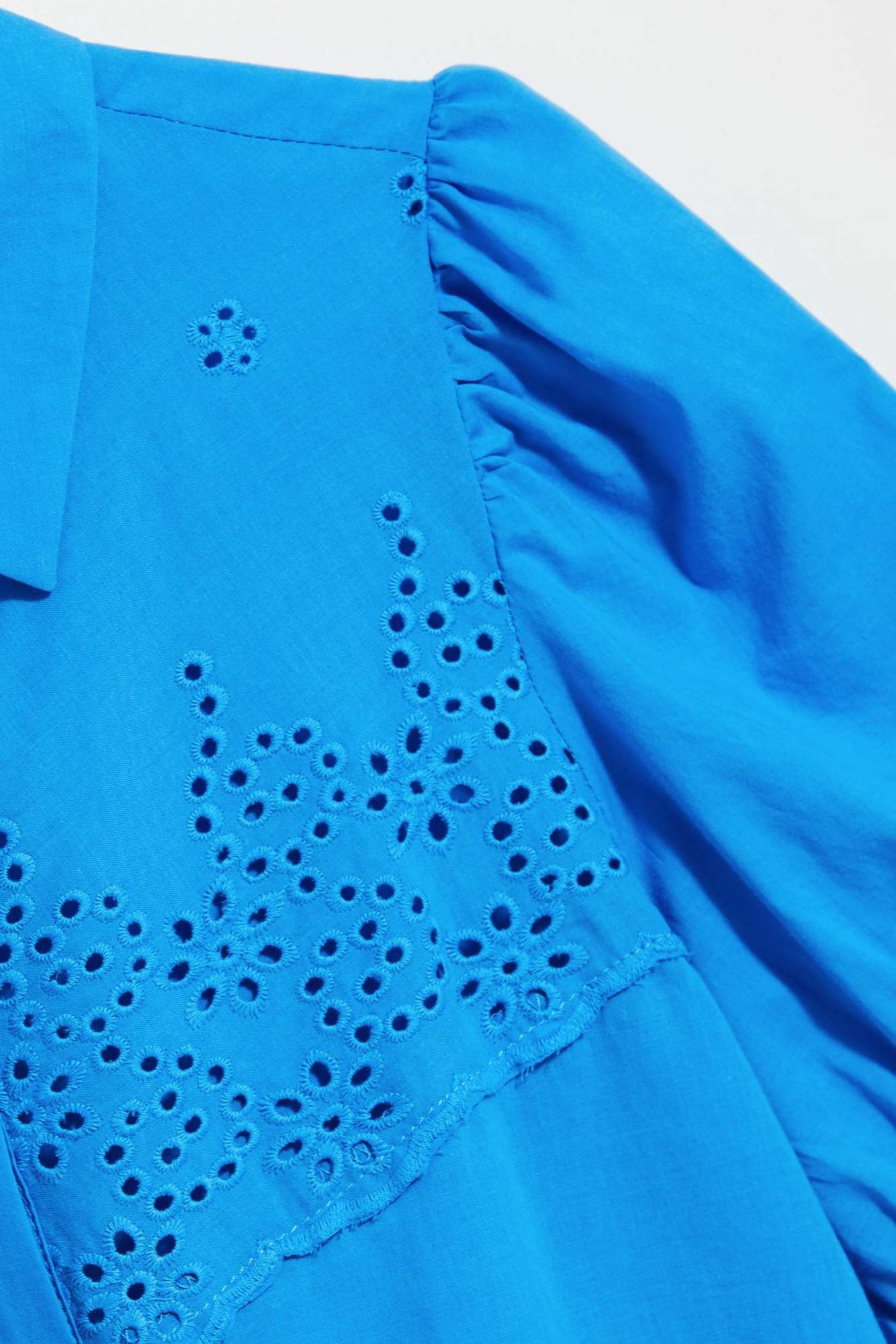 WOMEN'S SHIRT L-KO-4040 FRESH BLUE