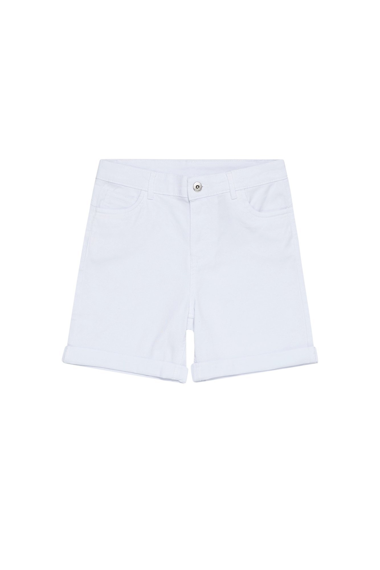 Pantaloni scurți Lyocell - alb