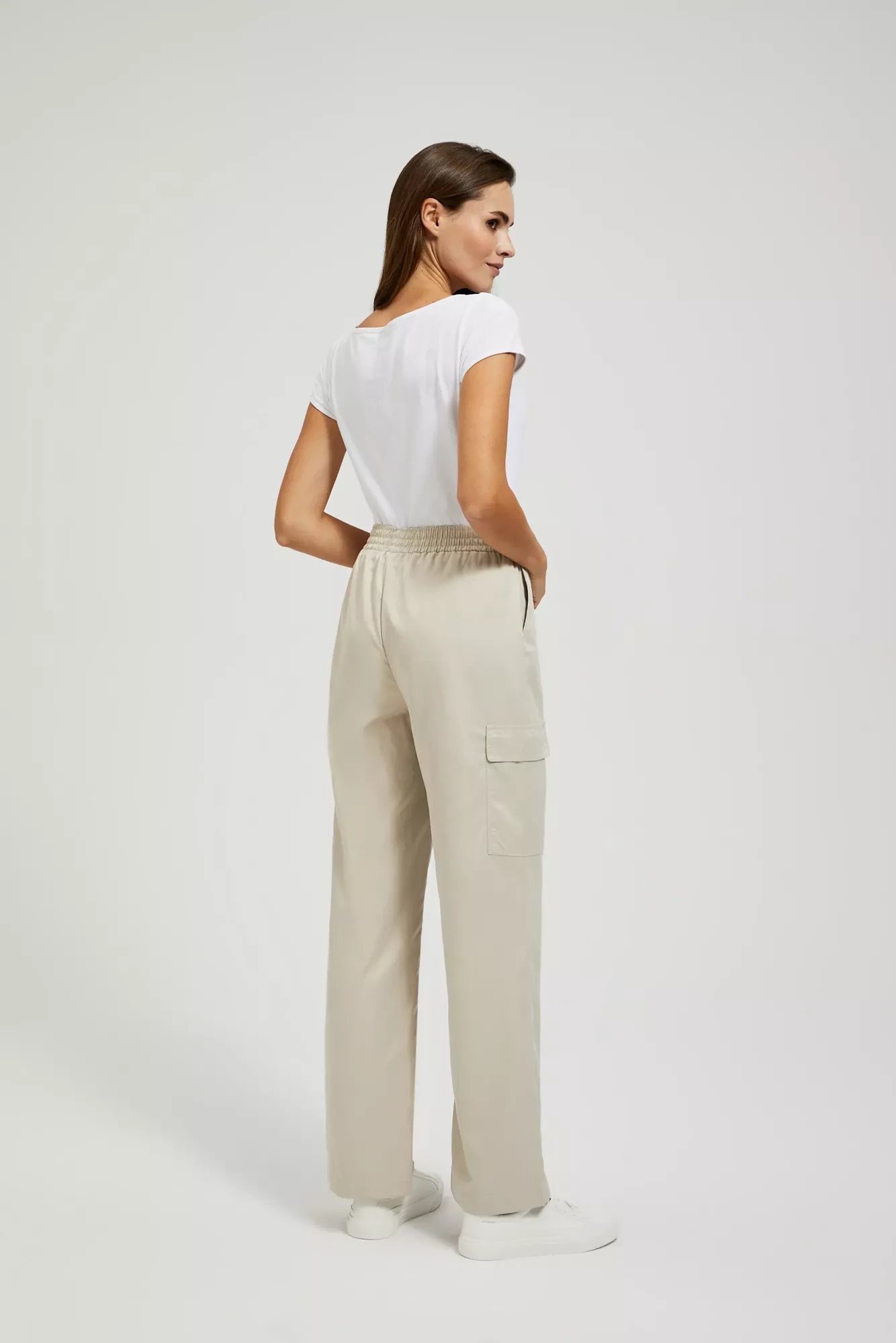 Women's beige trousers