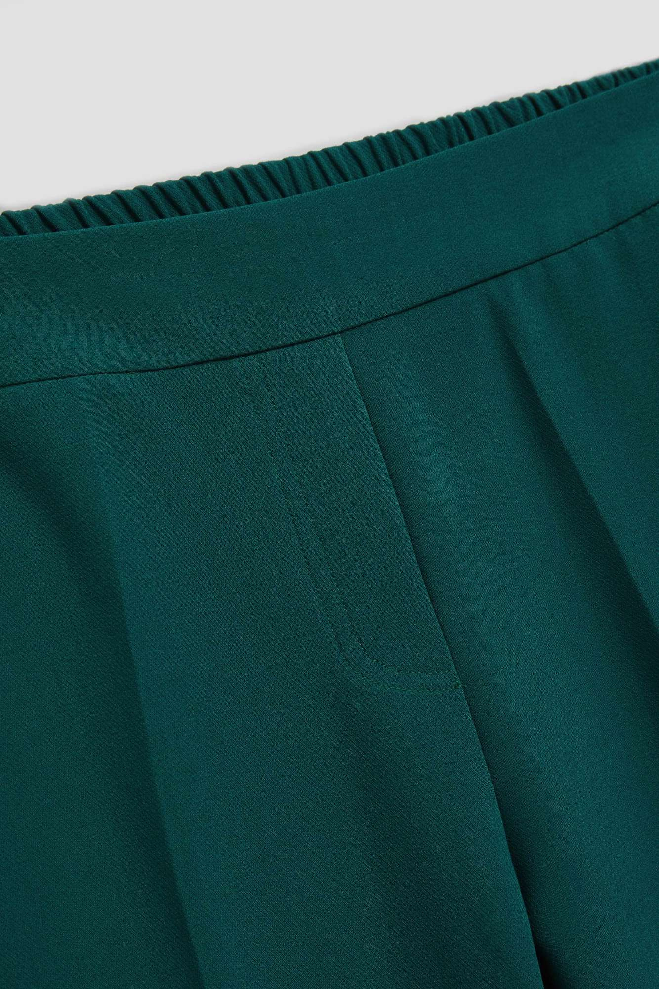 Marisse Emerald Green 7/8 Leg Crease Trousers