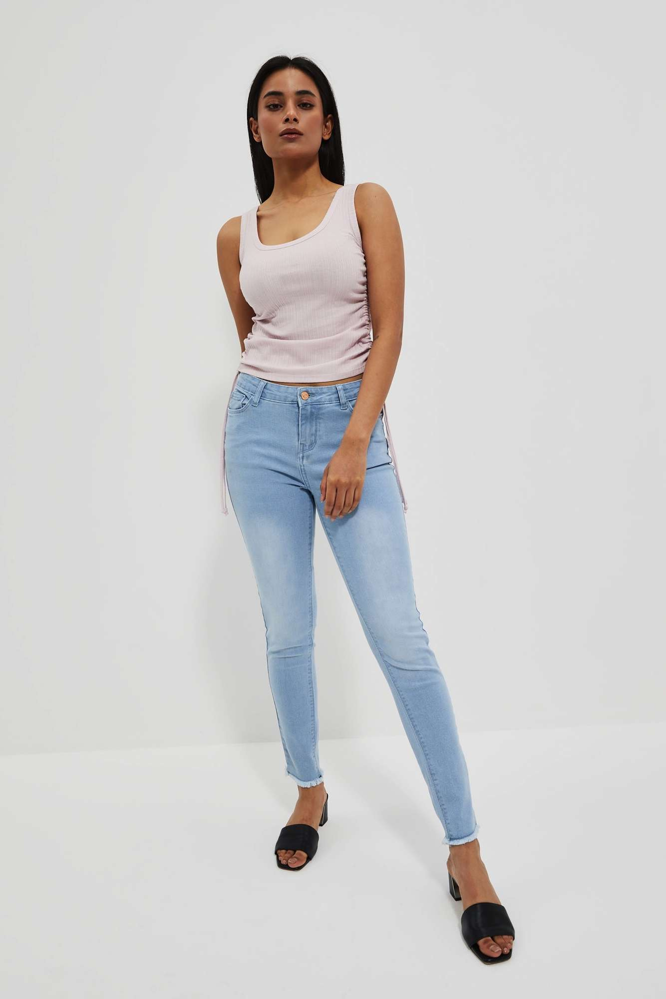 WOMEN'S TOP L-TS-4066 LILAC