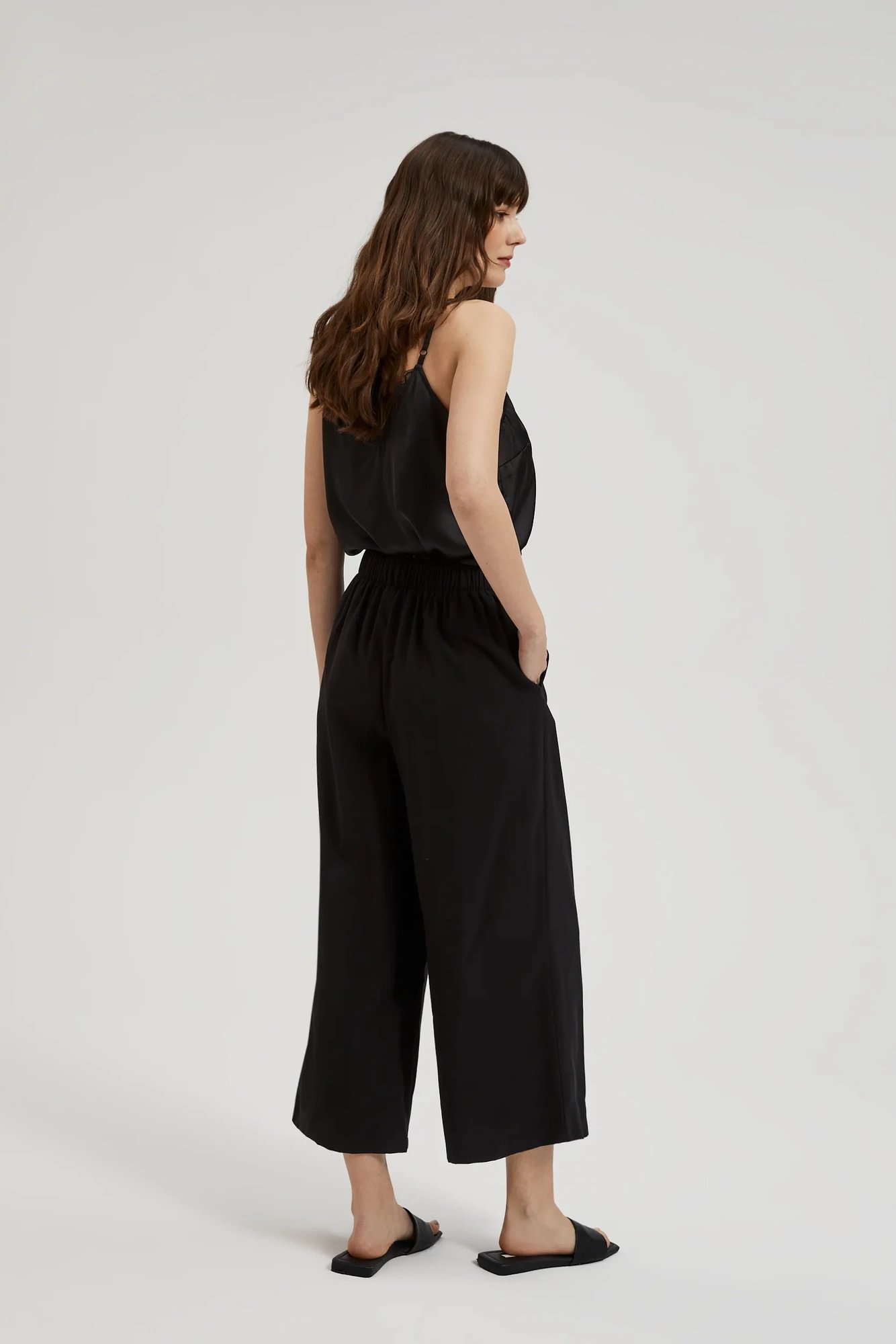 Women's trousers MOODO - black