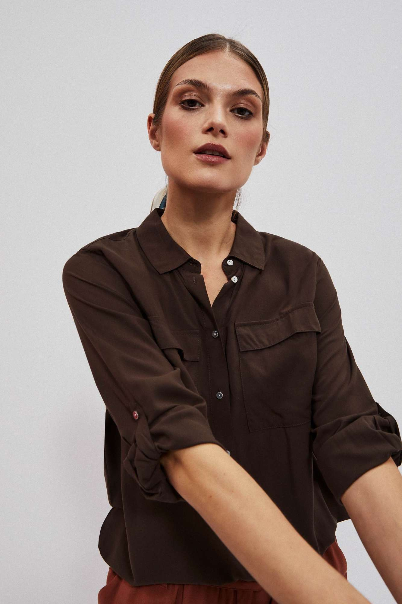 WOMEN'S SHIRT L-KO-4026 D.DUB