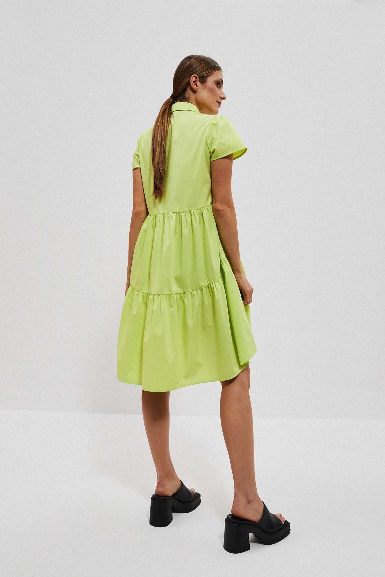 Marisse Women's Dress L-Su-4025 L.Green