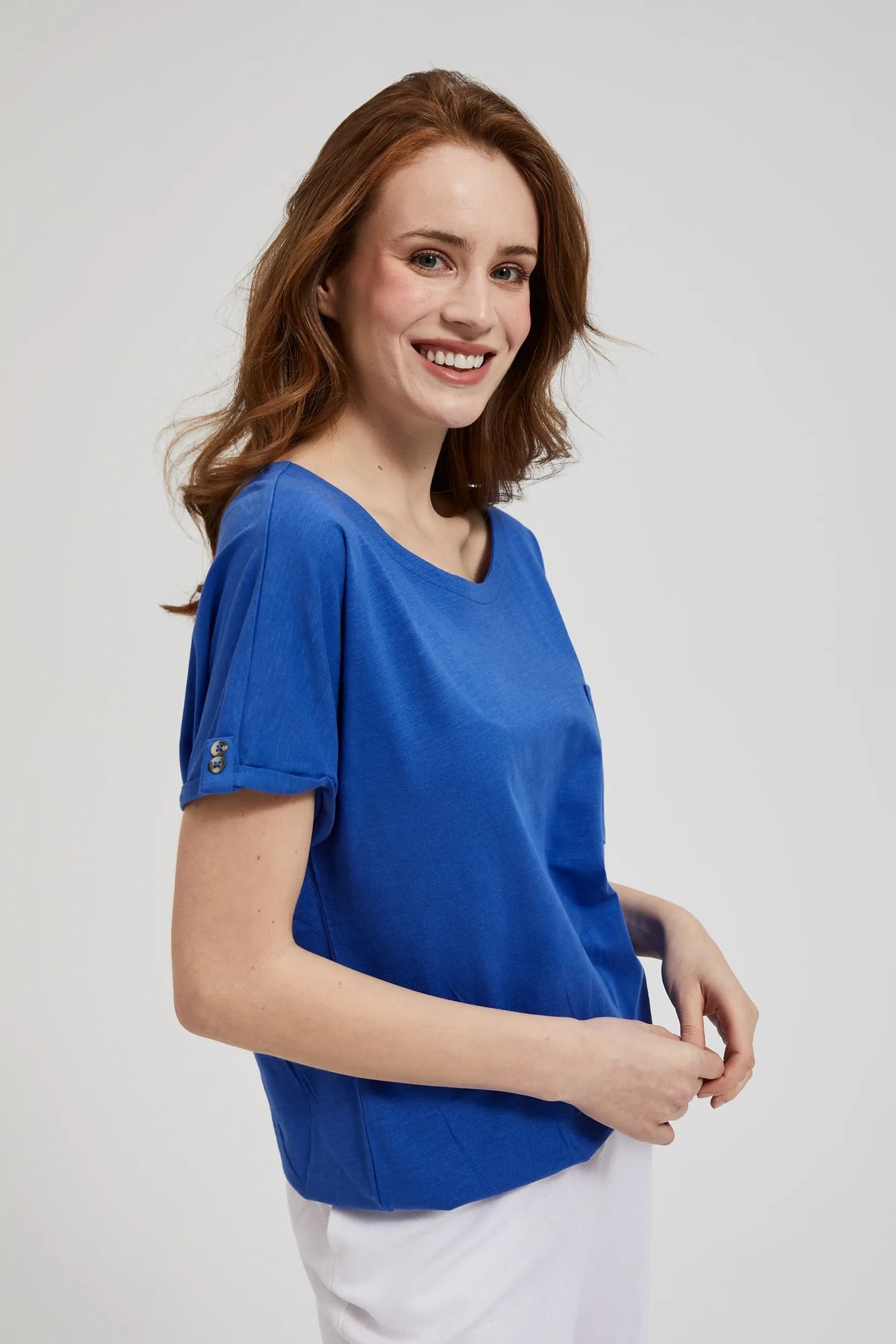 Women's blouse MOODO - blue