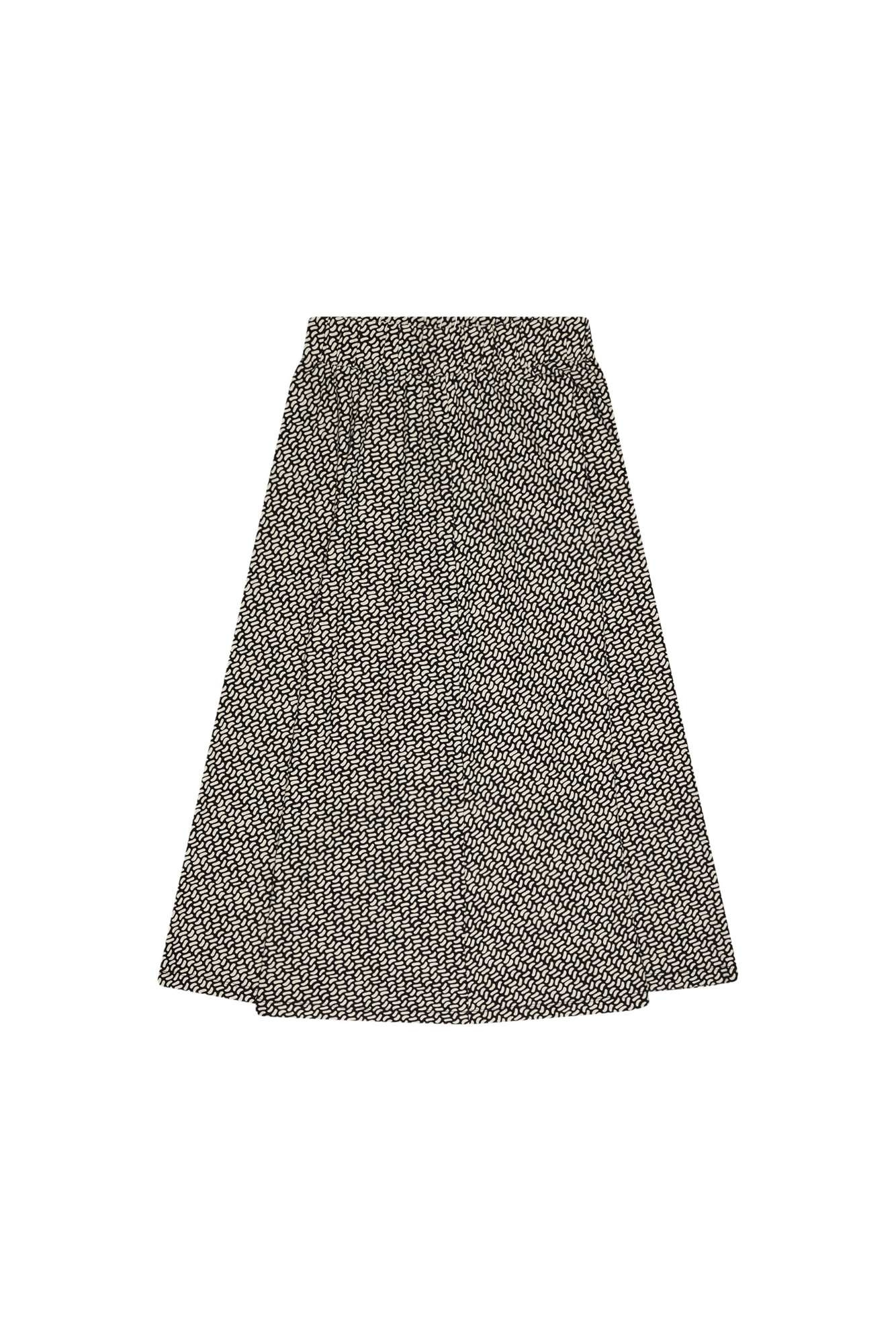 Skirt with a small pattern