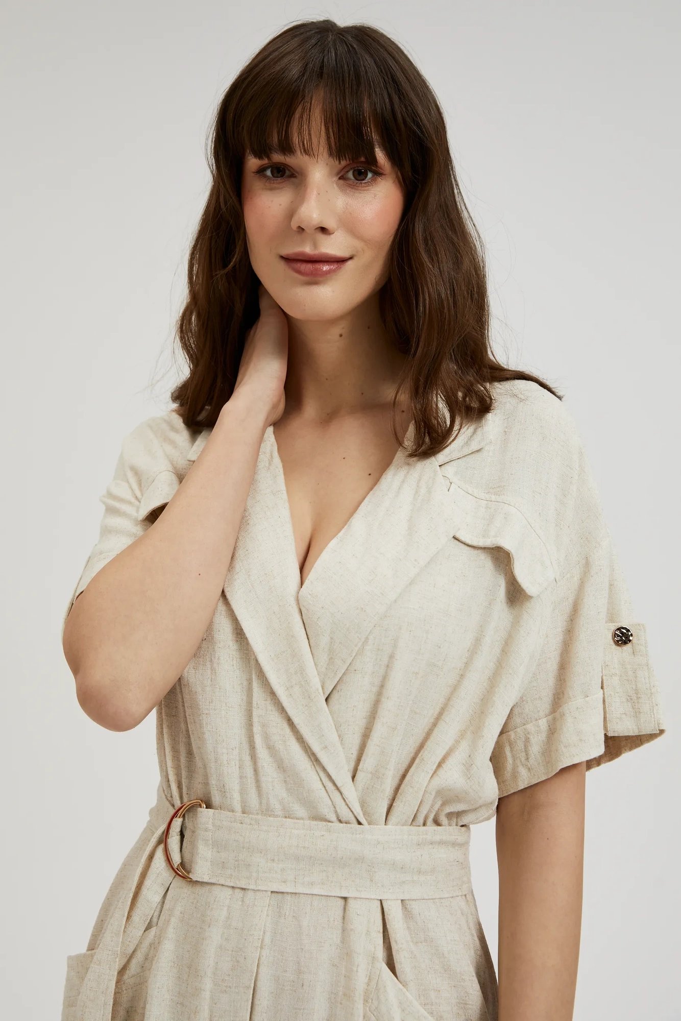 Marisse Women's Dress L-Su-4313 L.Beige