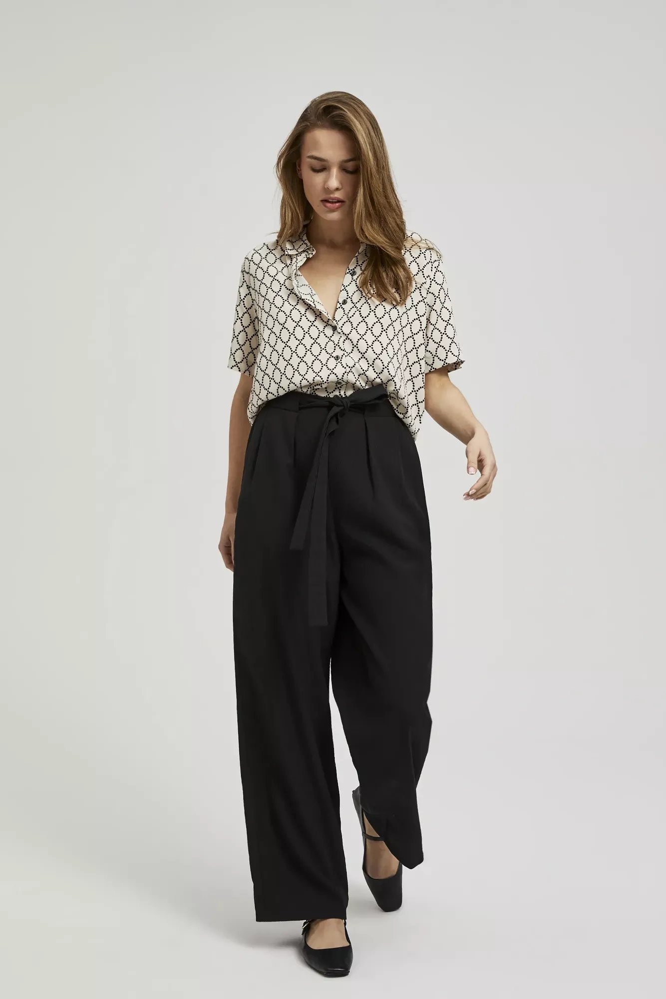 Marisse Women's Trousers L-Sp-4320 Black