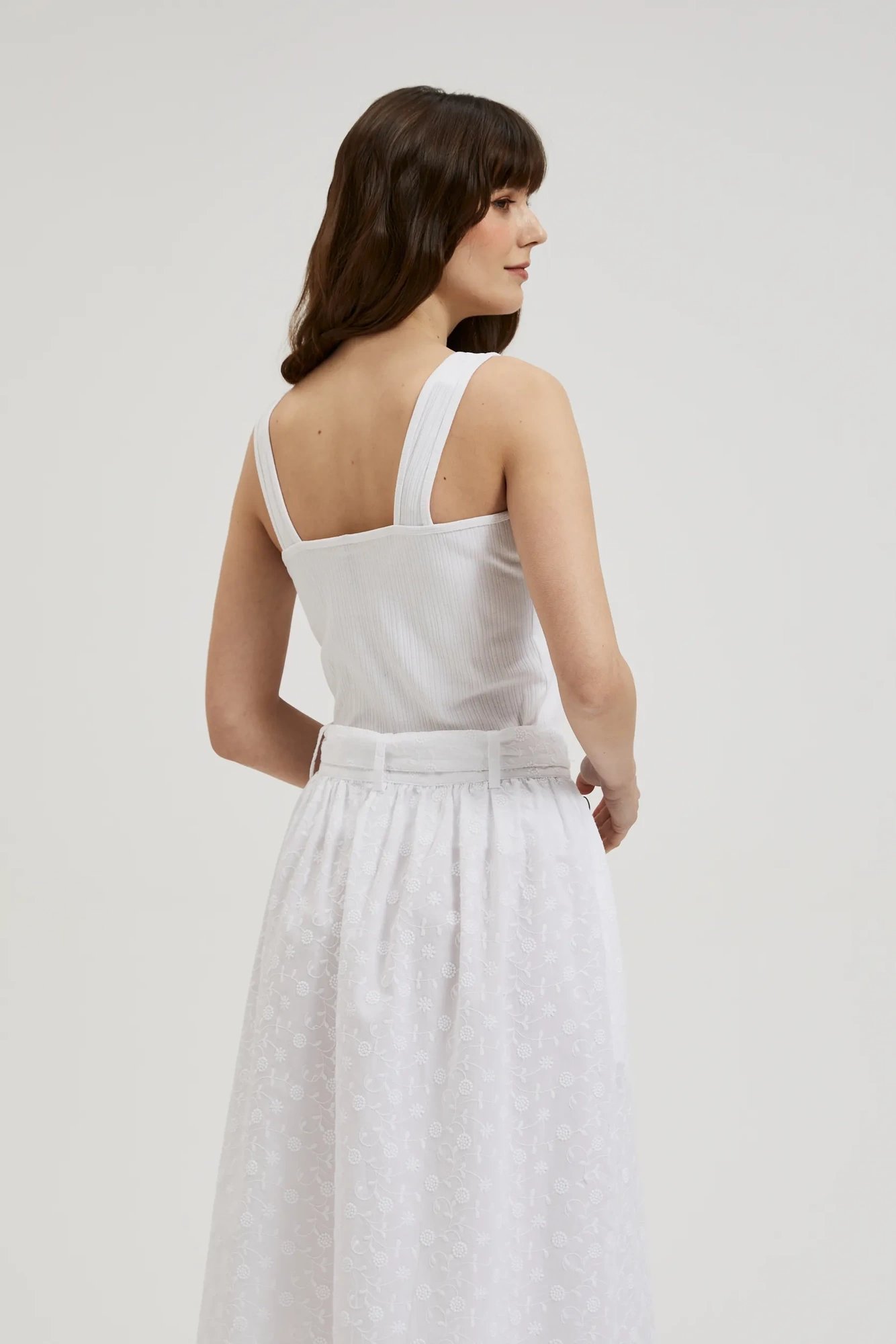 Marisse Women's Blouse L-Ts-4389 White
