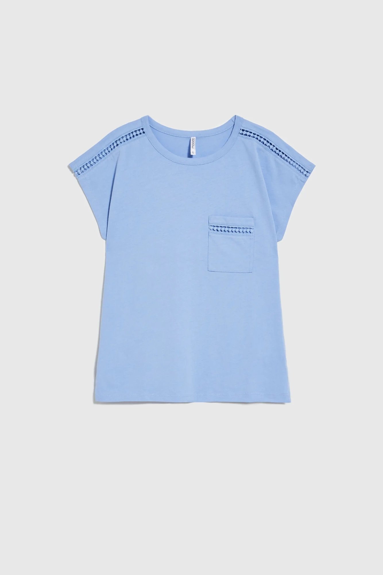 Marisse Women's Blouse L-Ts-4352 L.Blue