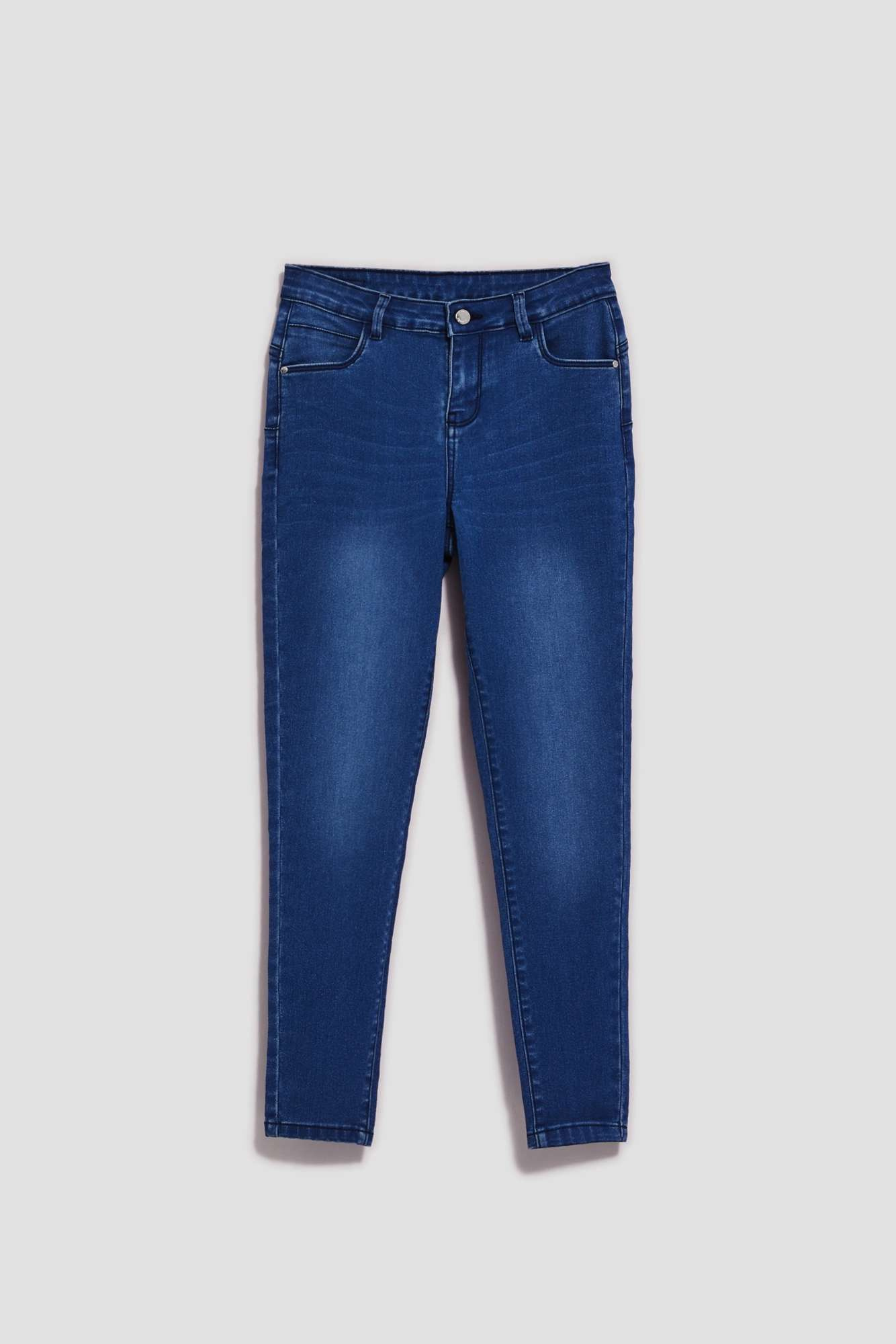 WOMEN'S JEANS L-JE-4014 D.Blue