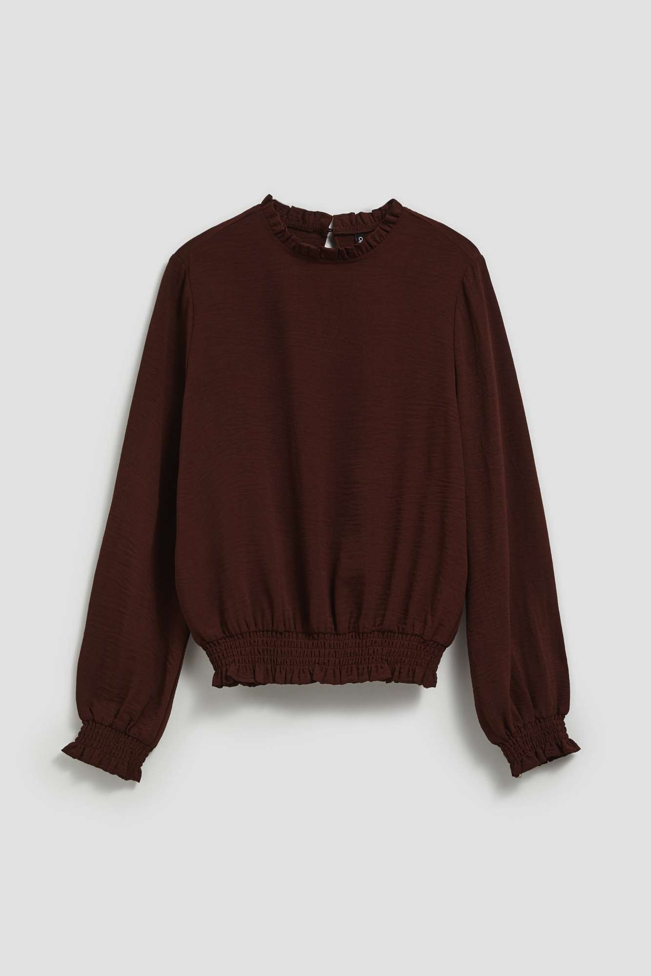 Marisse Plain Brown Shirt