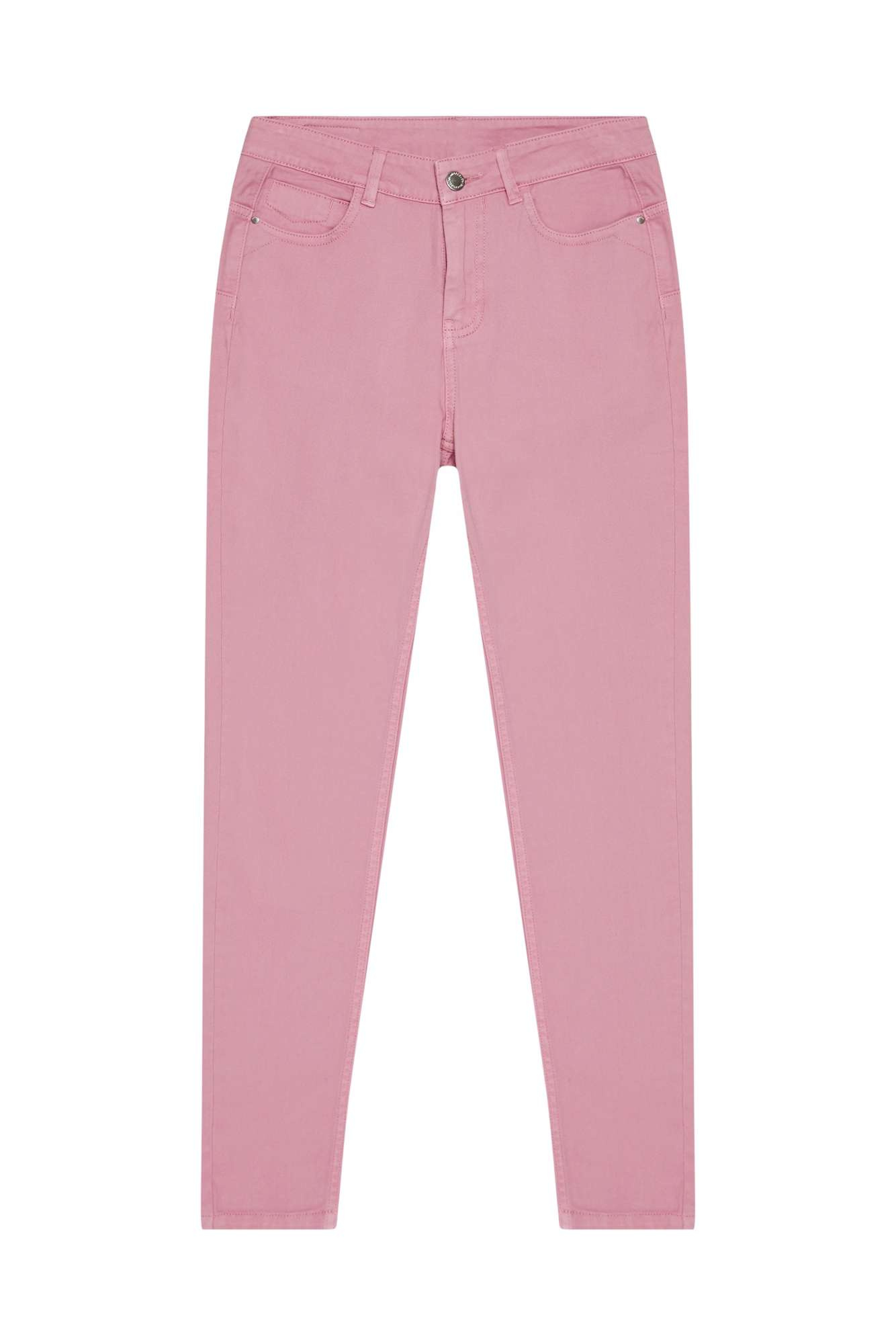 Pantaloni simpli - roz